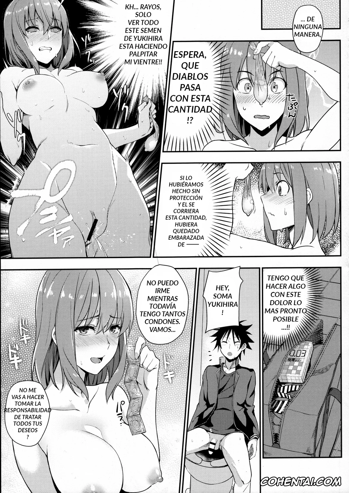 Shokugeki no Soma hentai, Alice Nakiri hentai, Hisako Arato hentai, Ryou Kurokiba hentai, Souma Yukihira hentai, Secret Recipe 3-shiname (Shokugeki no Soma), pagina 12
