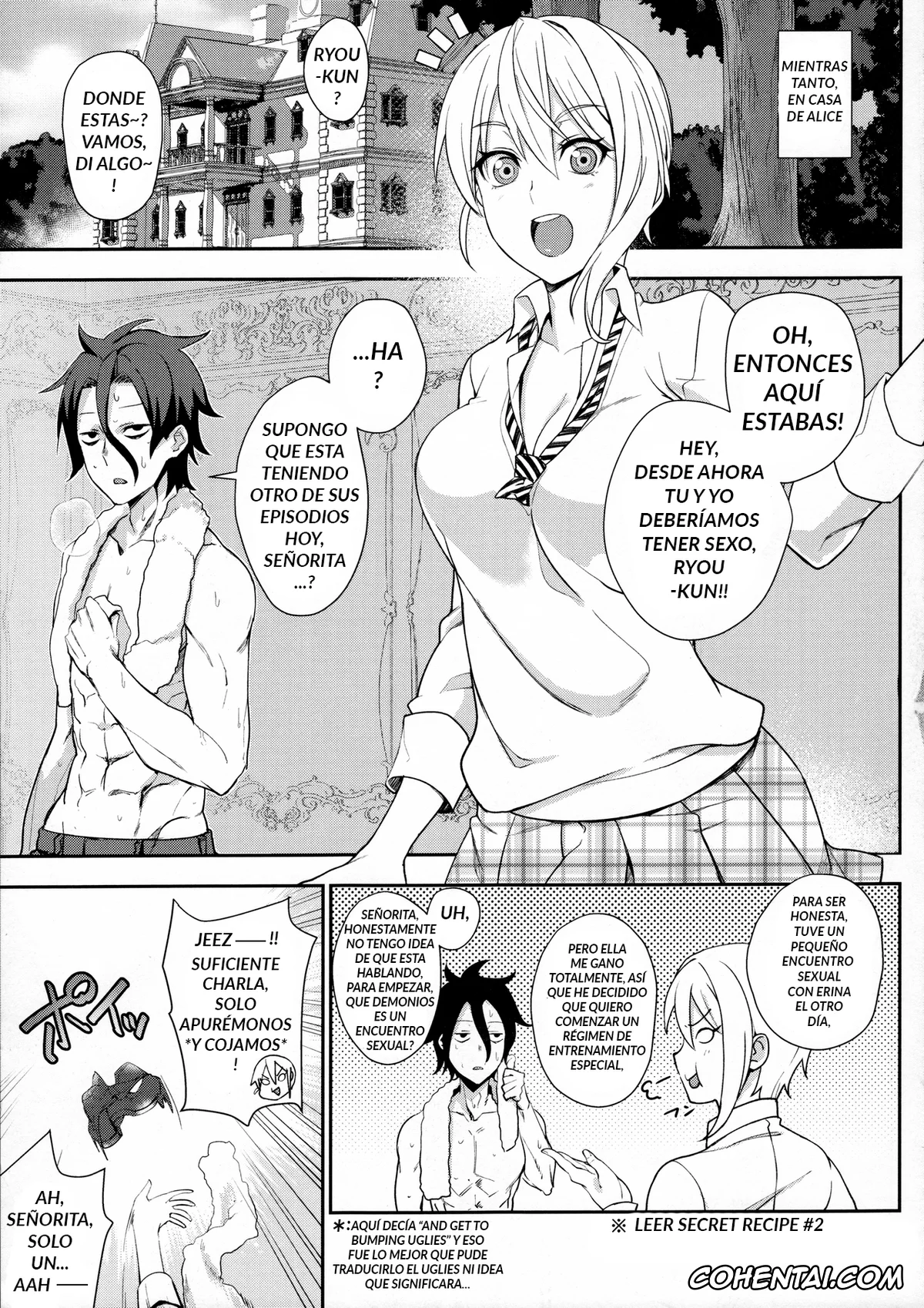 Shokugeki no Soma porno, Alice Nakiri porno, Hisako Arato porno, Ryou Kurokiba porno, Souma Yukihira porno, Secret Recipe 3-shiname (Shokugeki no Soma), pagina 14