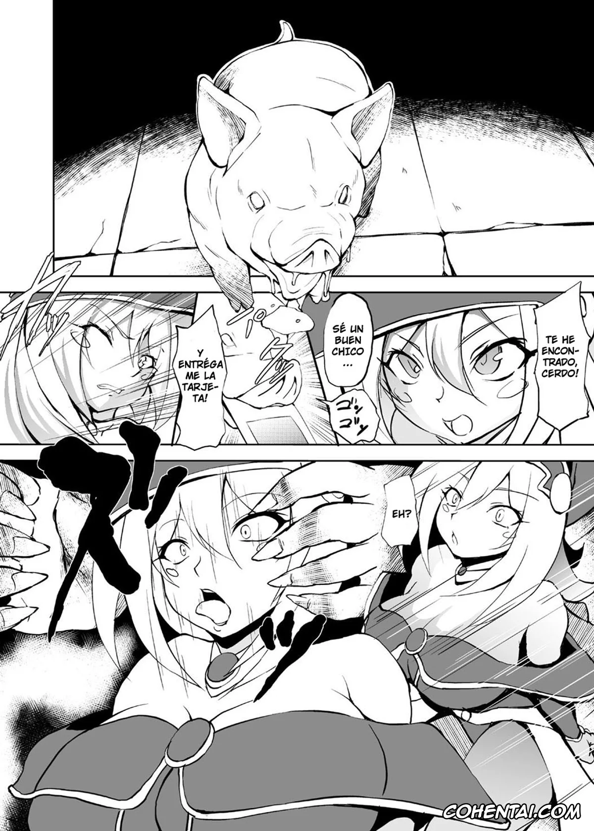 Yu-Gi-Oh! hentai, Dark Magician Girl hentai, Butakan Magician Girl (Yu-Gi-Oh!), pagina 3