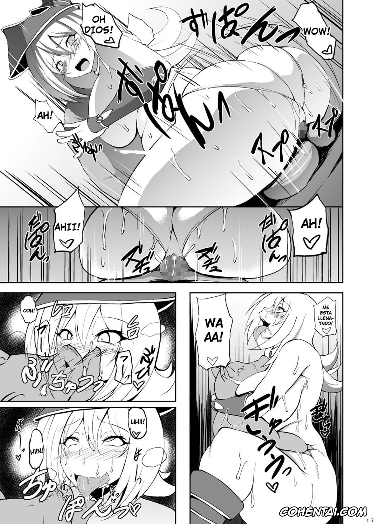 Yu-Gi-Oh! xxx, Dark Magician Girl xxx, Butakan Magician Girl (Yu-Gi-Oh!), pagina 16