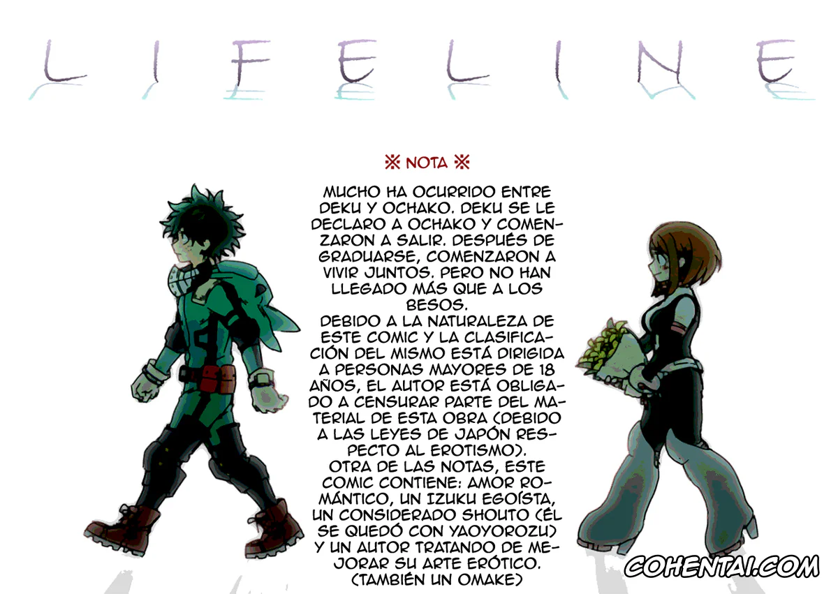 My Hero Academia | Boku No Hero Academia xxx, Izuku Midoriya xxx, Ochako Uraraka xxx, Lifeline (Boku no Hero Academia), pagina 1