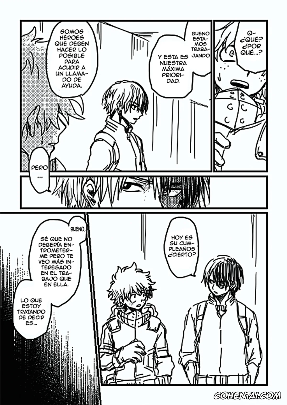 My Hero Academia | Boku No Hero Academia xxx, Izuku Midoriya xxx, Ochako Uraraka xxx, Lifeline (Boku no Hero Academia), pagina 4