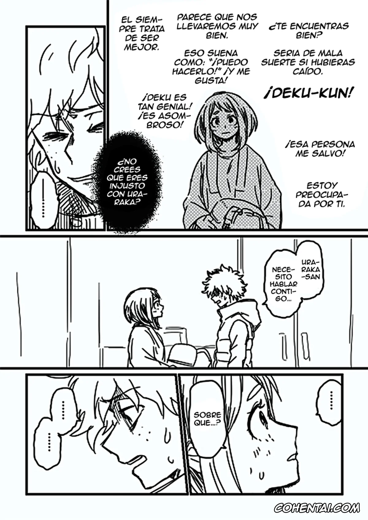 My Hero Academia | Boku No Hero Academia xxx, Izuku Midoriya xxx, Ochako Uraraka xxx, Lifeline (Boku no Hero Academia), pagina 7