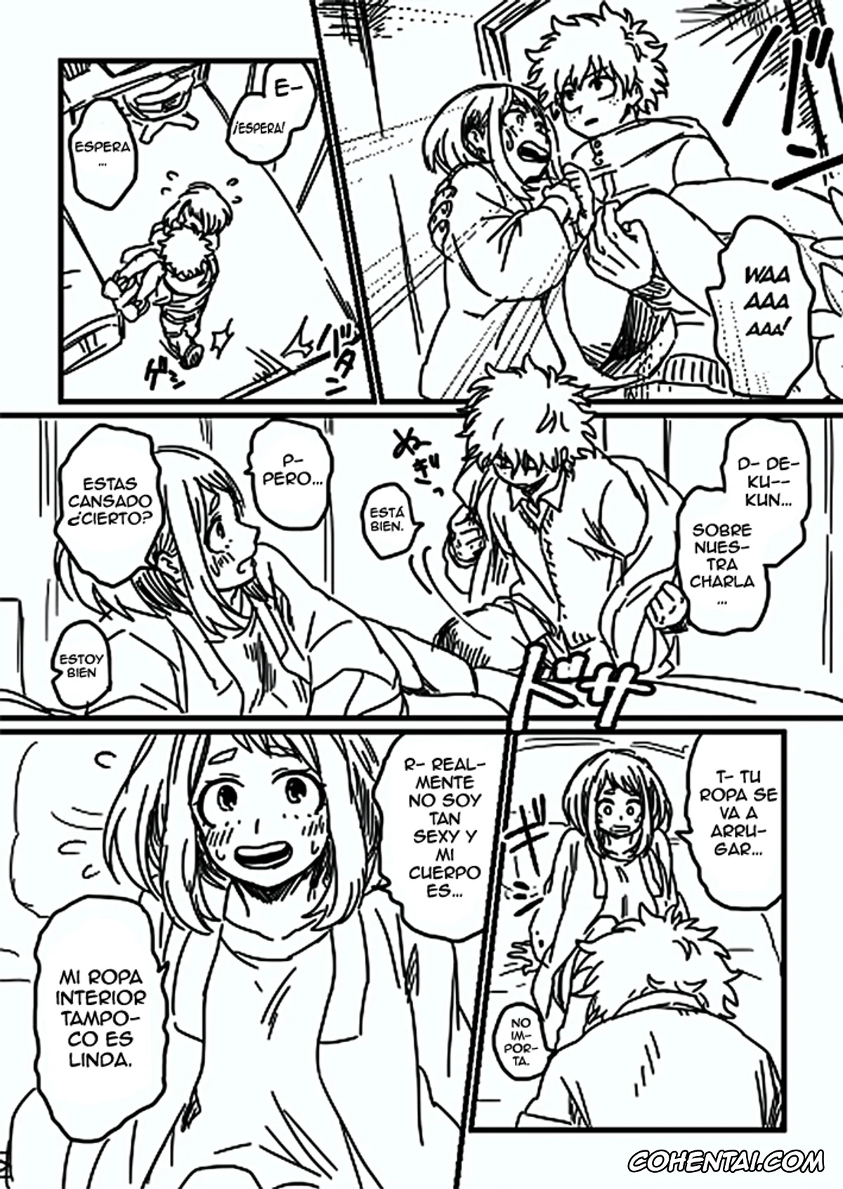 My Hero Academia | Boku No Hero Academia xxx, Izuku Midoriya xxx, Ochako Uraraka xxx, Lifeline (Boku no Hero Academia), pagina 16