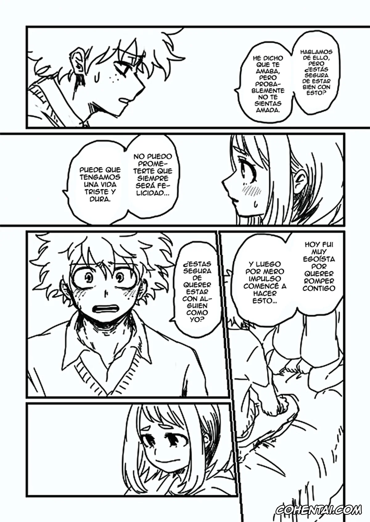 My Hero Academia | Boku No Hero Academia xxx, Izuku Midoriya xxx, Ochako Uraraka xxx, Lifeline (Boku no Hero Academia), pagina 25