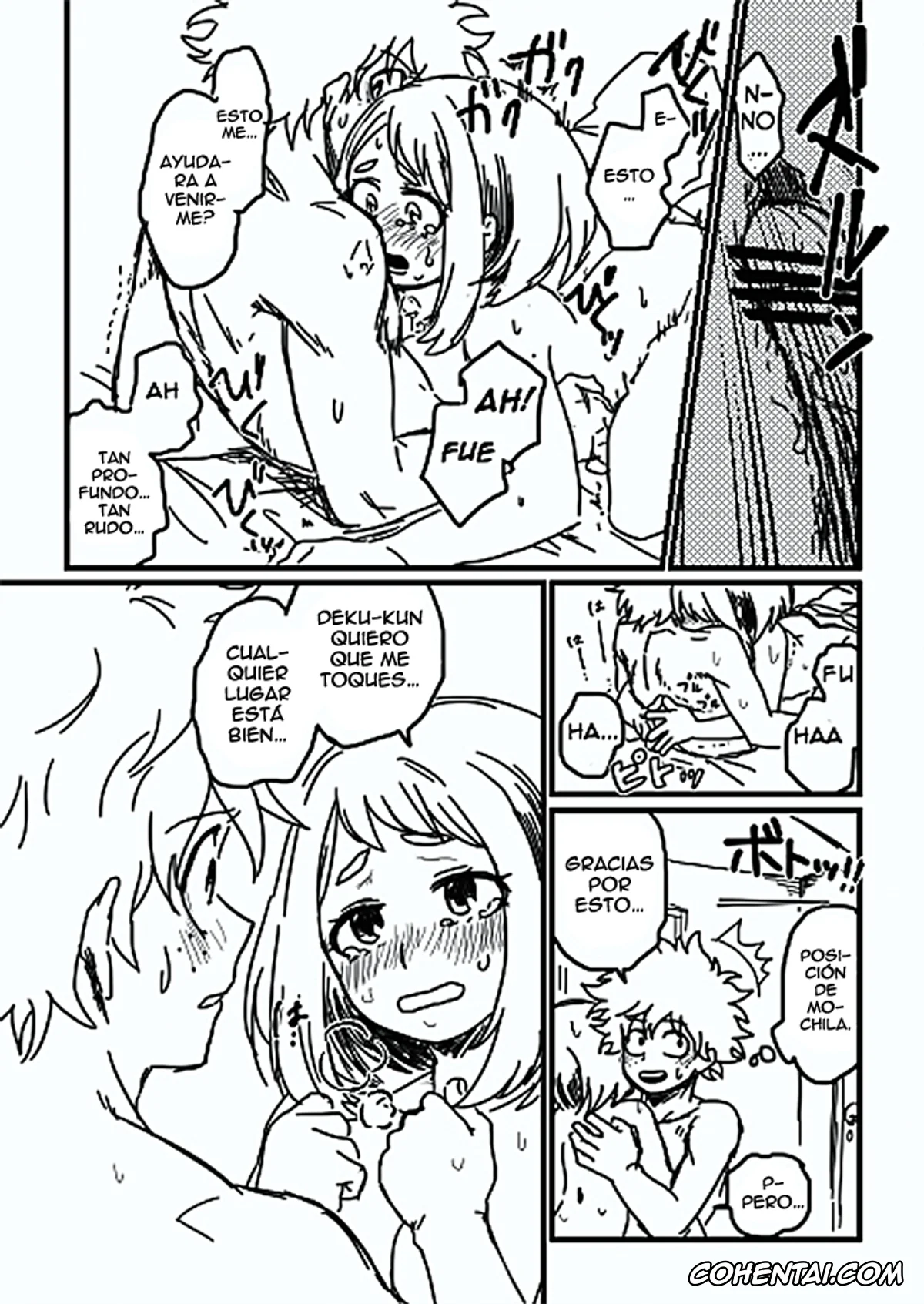 My Hero Academia | Boku No Hero Academia xxx, Izuku Midoriya xxx, Ochako Uraraka xxx, Lifeline (Boku no Hero Academia), pagina 34