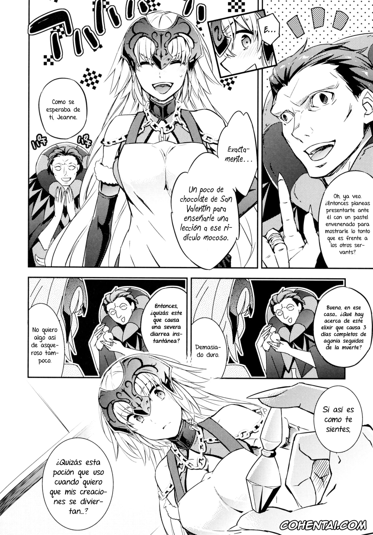Fate/Grand Order xxx, Gudao | Ritsuka Fujimaru xxx, Jeanne Alter xxx, C9-28 Jeanne Alter-chan to Valentine Daisakusen (Fate/Grand Order), pagina 4