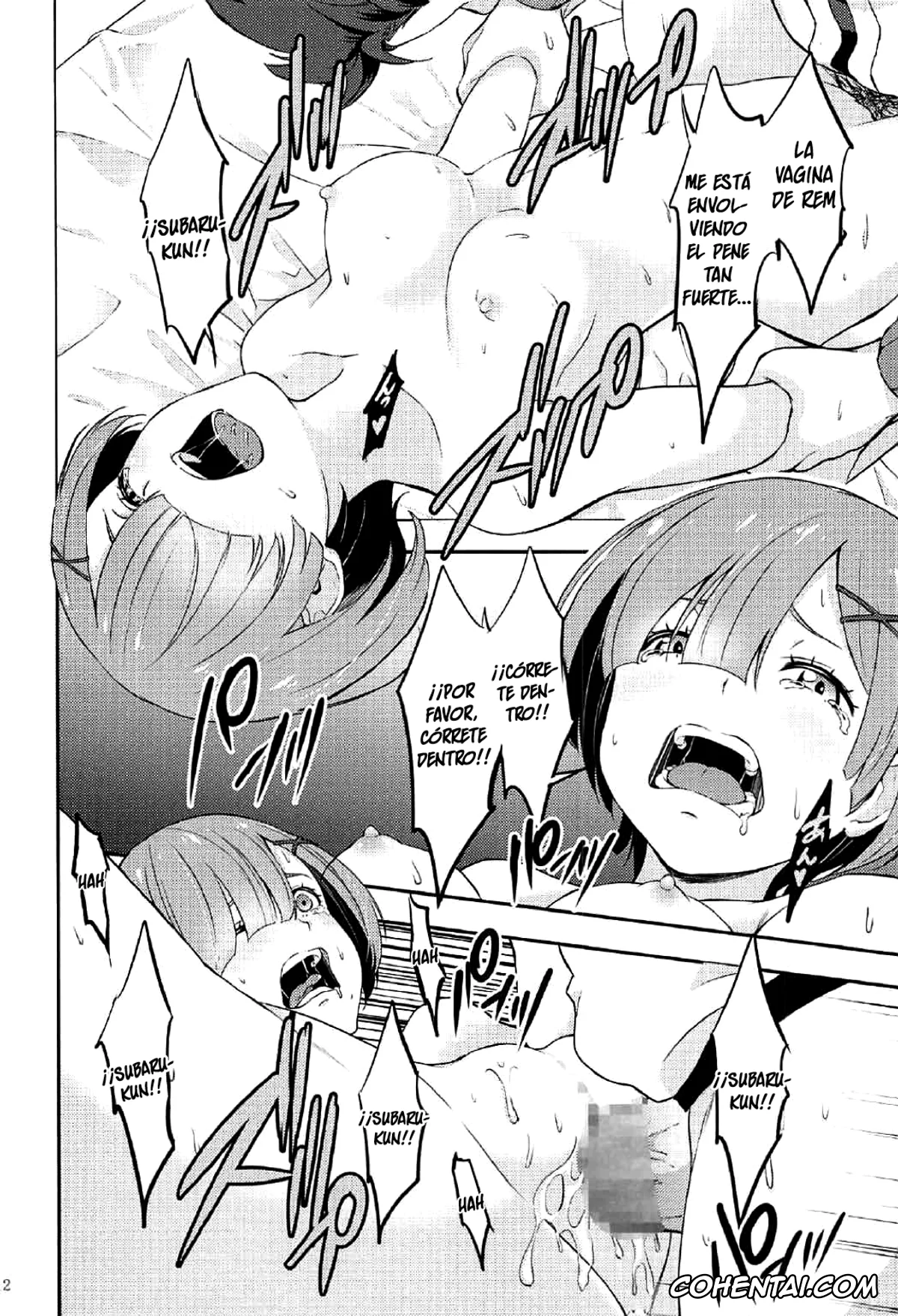 Re:Zero kara Hajimeru Isekai Seikatsu xxx, Rem xxx, Subaru Natsuki xxx, Siccative 91 (Re:Zero kara Hajimeru Isekai Seikatsu), pagina 10
