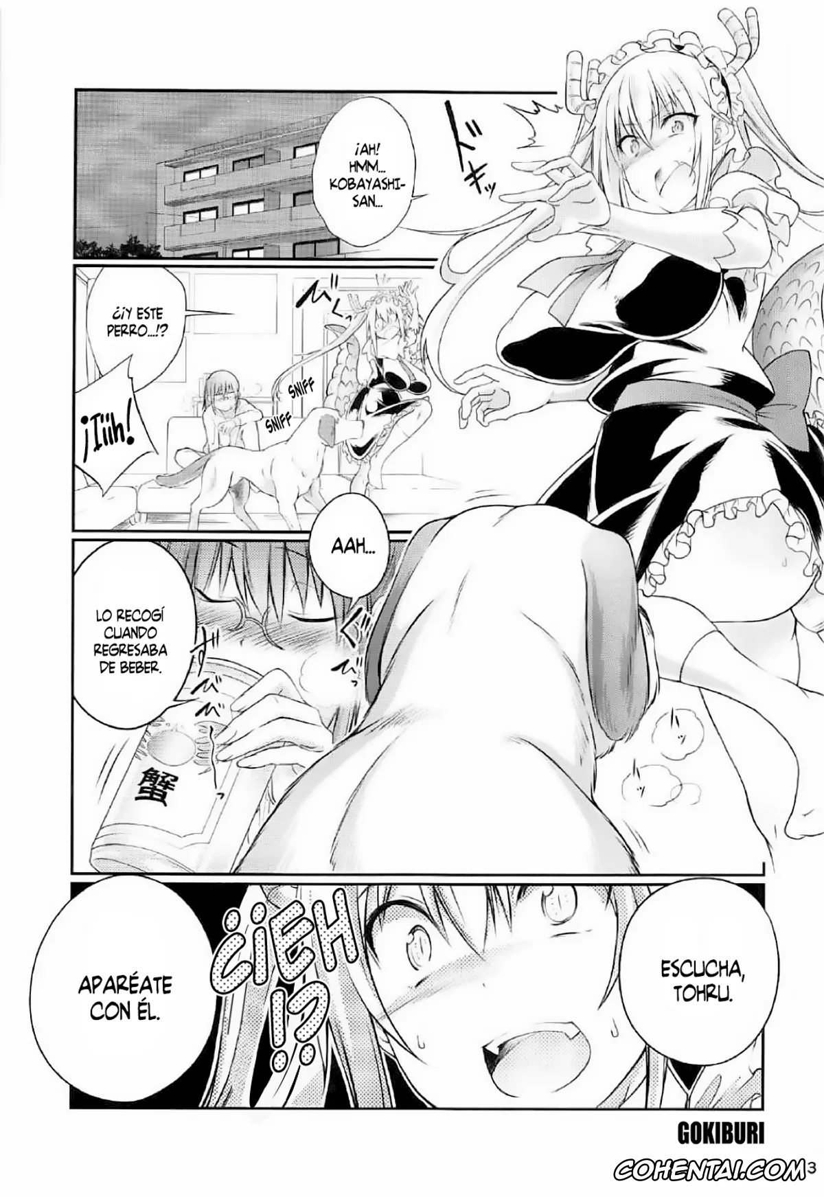 Kobayashi-san-chi no Maid Dragon porno, Tohru porno, Kobayashi-san-chi no Inu Dragon (Kobayashi-san-chi no Maid Dragon), pagina 2