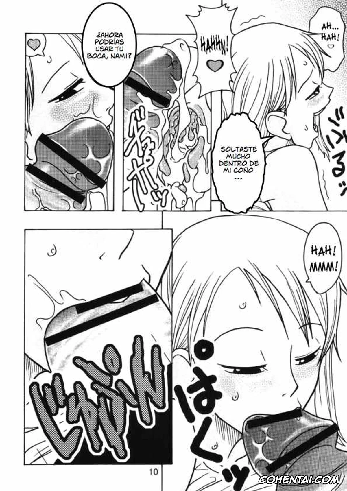 One Piece porno, Monkey D. Luffy porno, Nami porno, Sanji Vinsmoke porno, Nami no Koukai Nisshi Special (One Piece), pagina 11