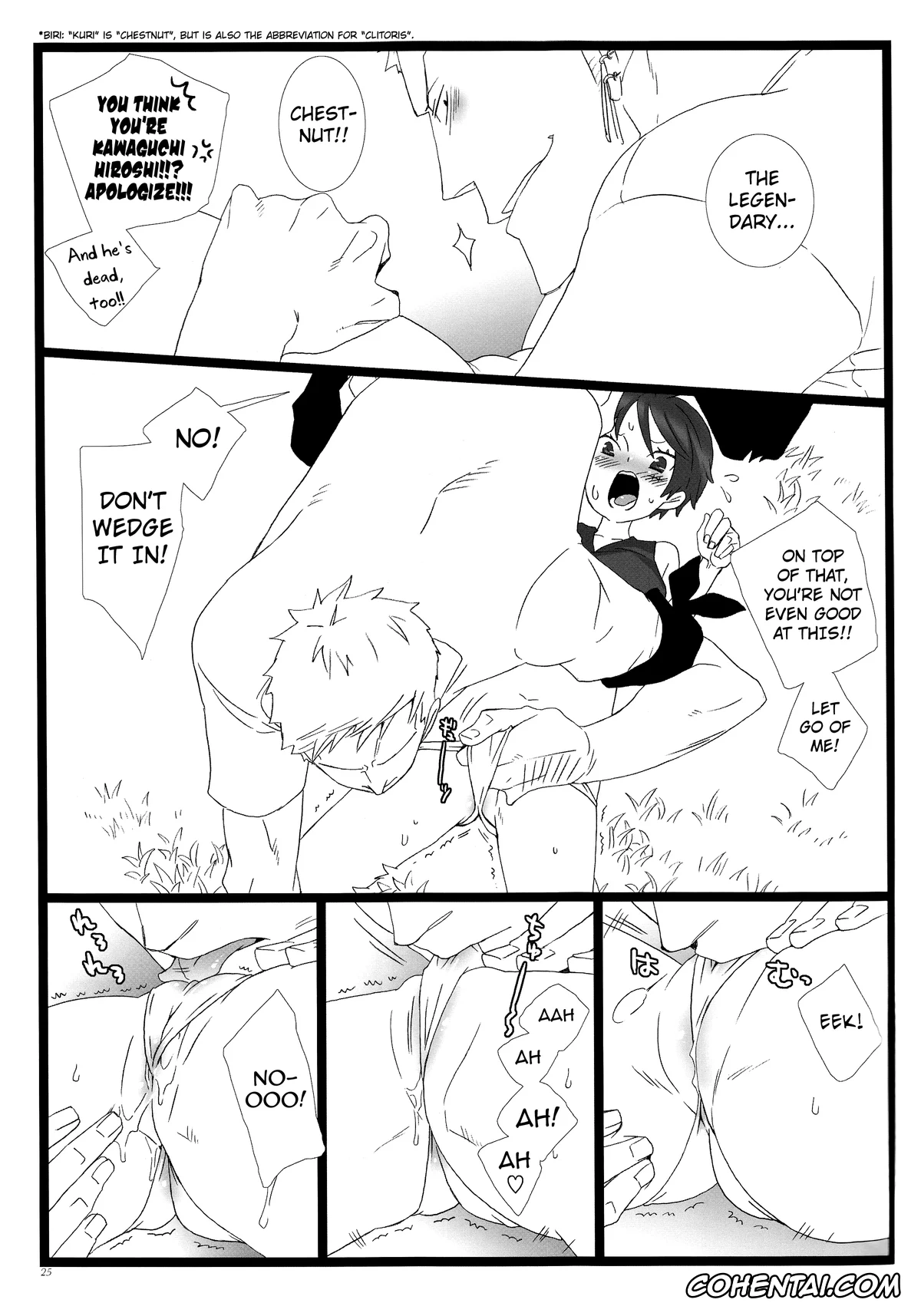 One Piece xxx, Monkey D. Luffy xxx, Roronoa Zoro xxx, Caesar Salad Ontama Nose (One Piece), pagina 25