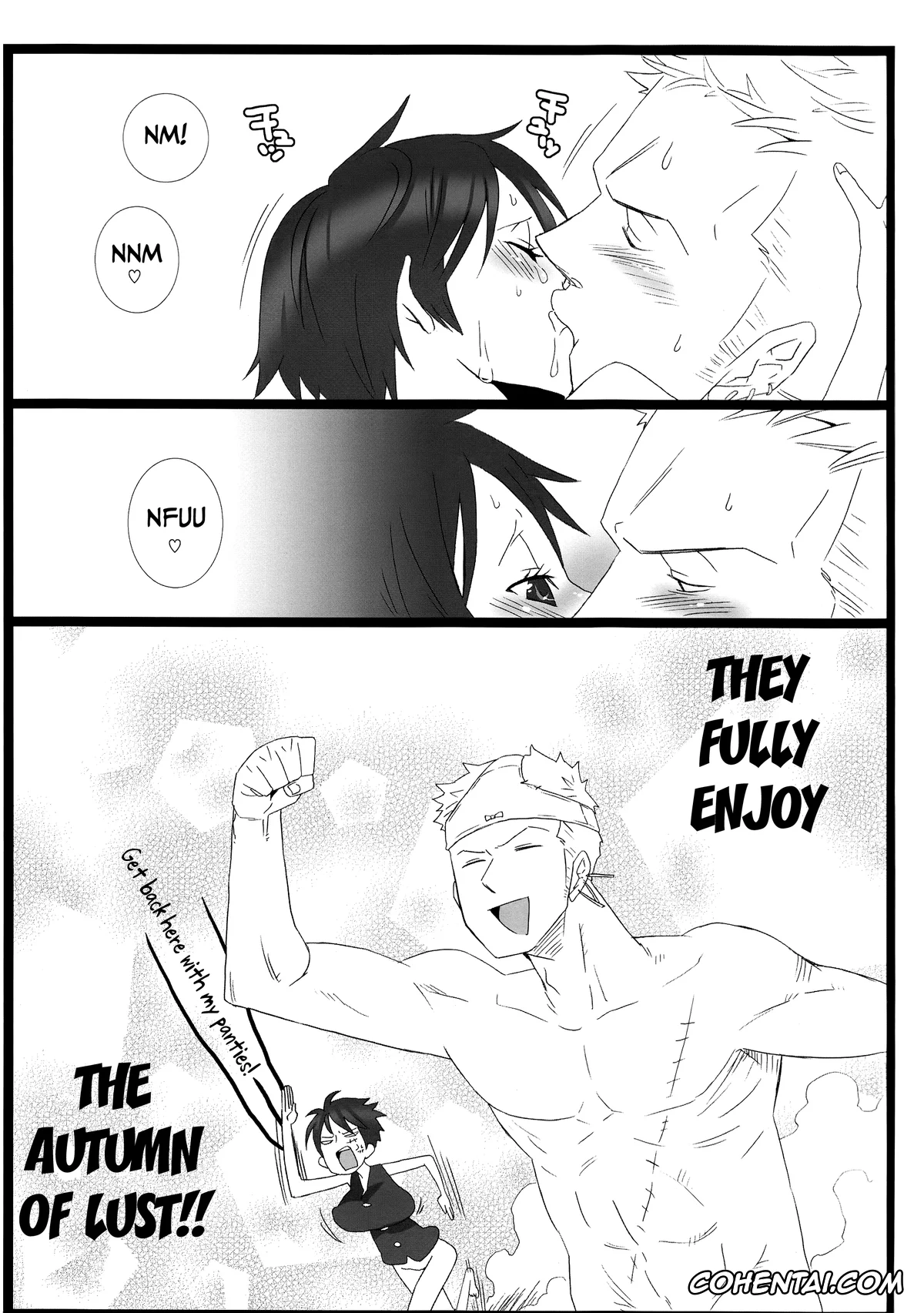 One Piece hentai, Monkey D. Luffy hentai, Roronoa Zoro hentai, Caesar Salad Ontama Nose (One Piece), pagina 33