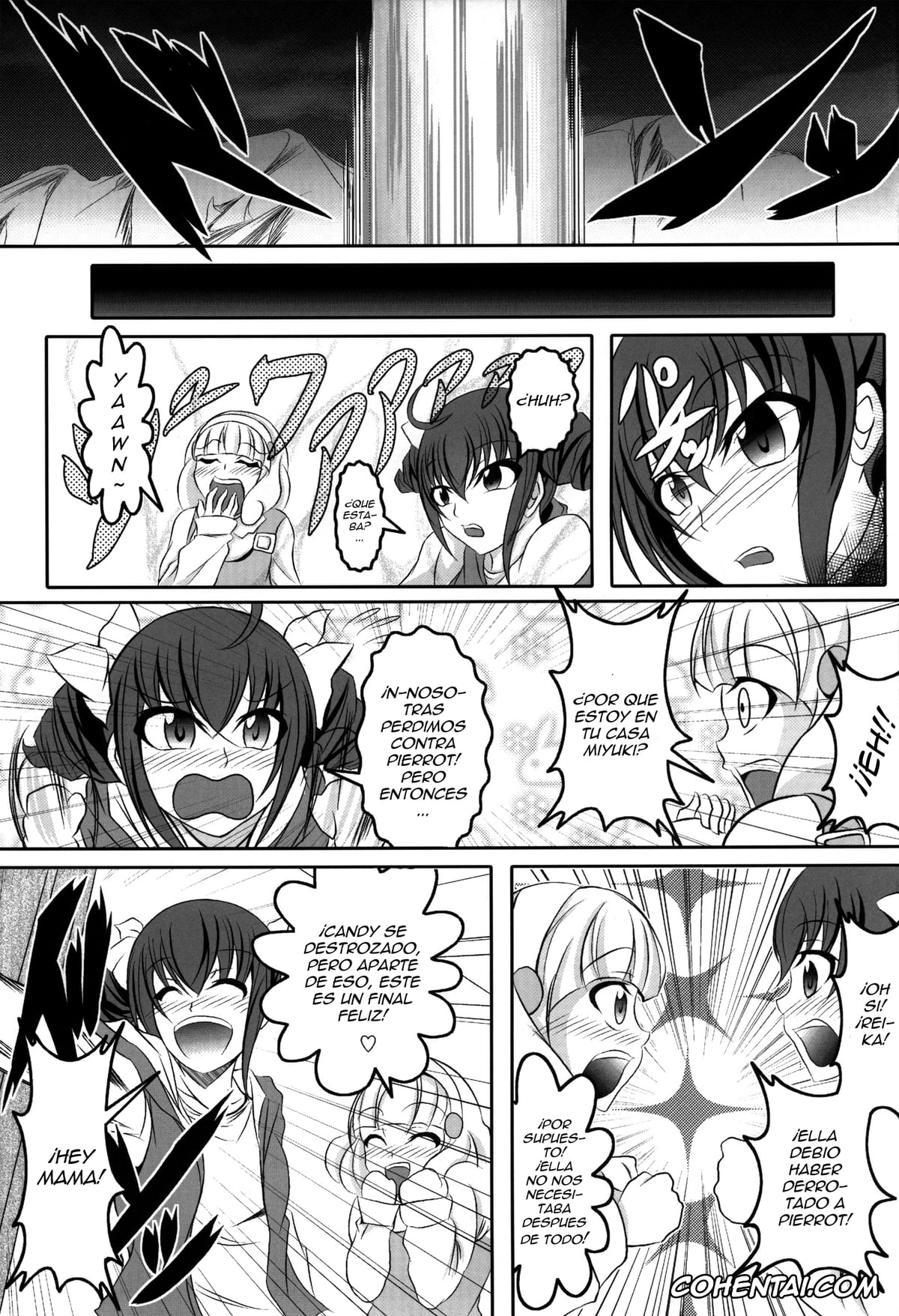 Smile Precure xxx, Chiharu Kise xxx, Cure Beauty | Reika Aoki xxx, Ikuyo Hoshizora xxx, HAPPYEND DE BADEND (Smile Precure!), pagina 43