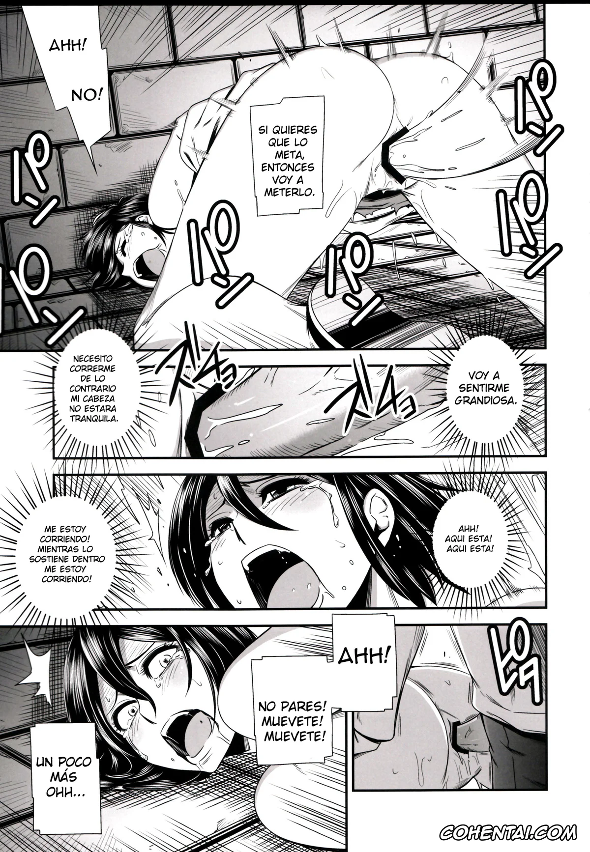 Shingeki No Kyojin | Attack On Titan porno, Levi Ackerman porno, Mikasa Ackerman porno, Gekishin Ni (Shingeki no Kyojin), pagina 23