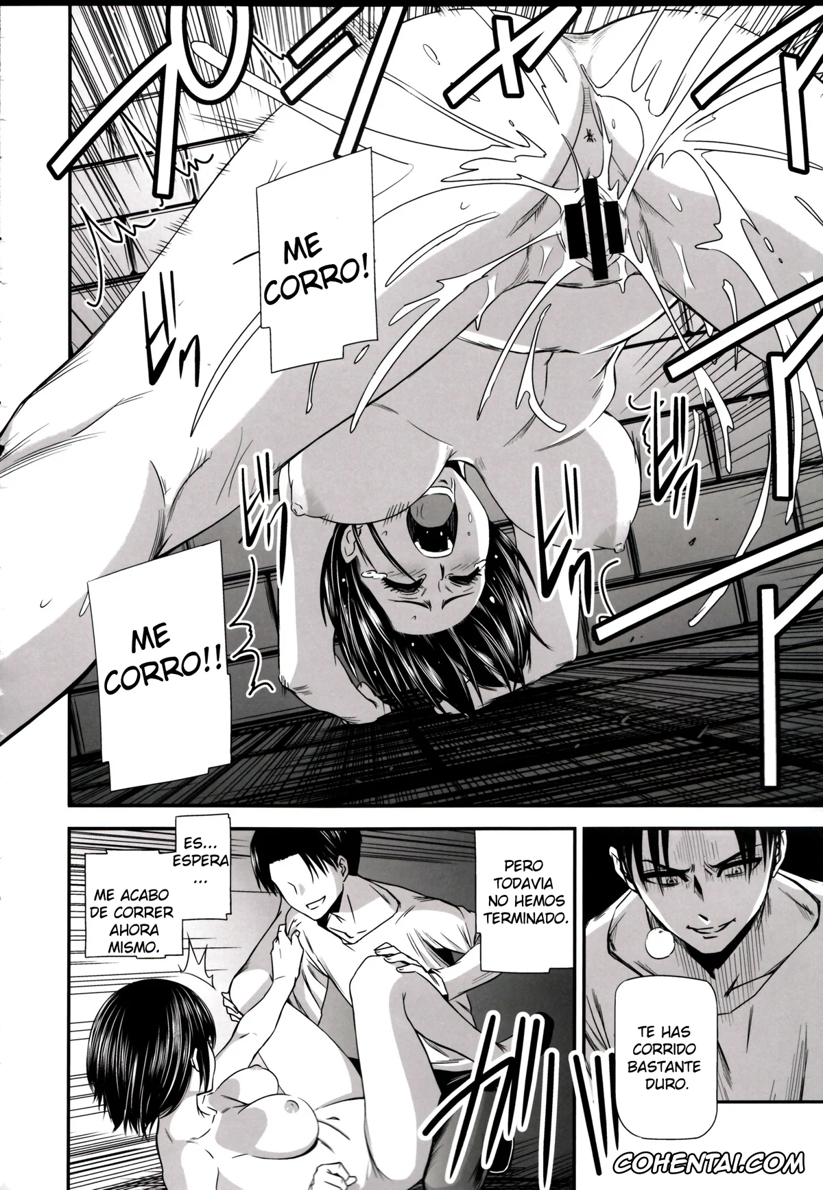 Shingeki No Kyojin | Attack On Titan porno, Levi Ackerman porno, Mikasa Ackerman porno, Gekishin Ni (Shingeki no Kyojin), pagina 26