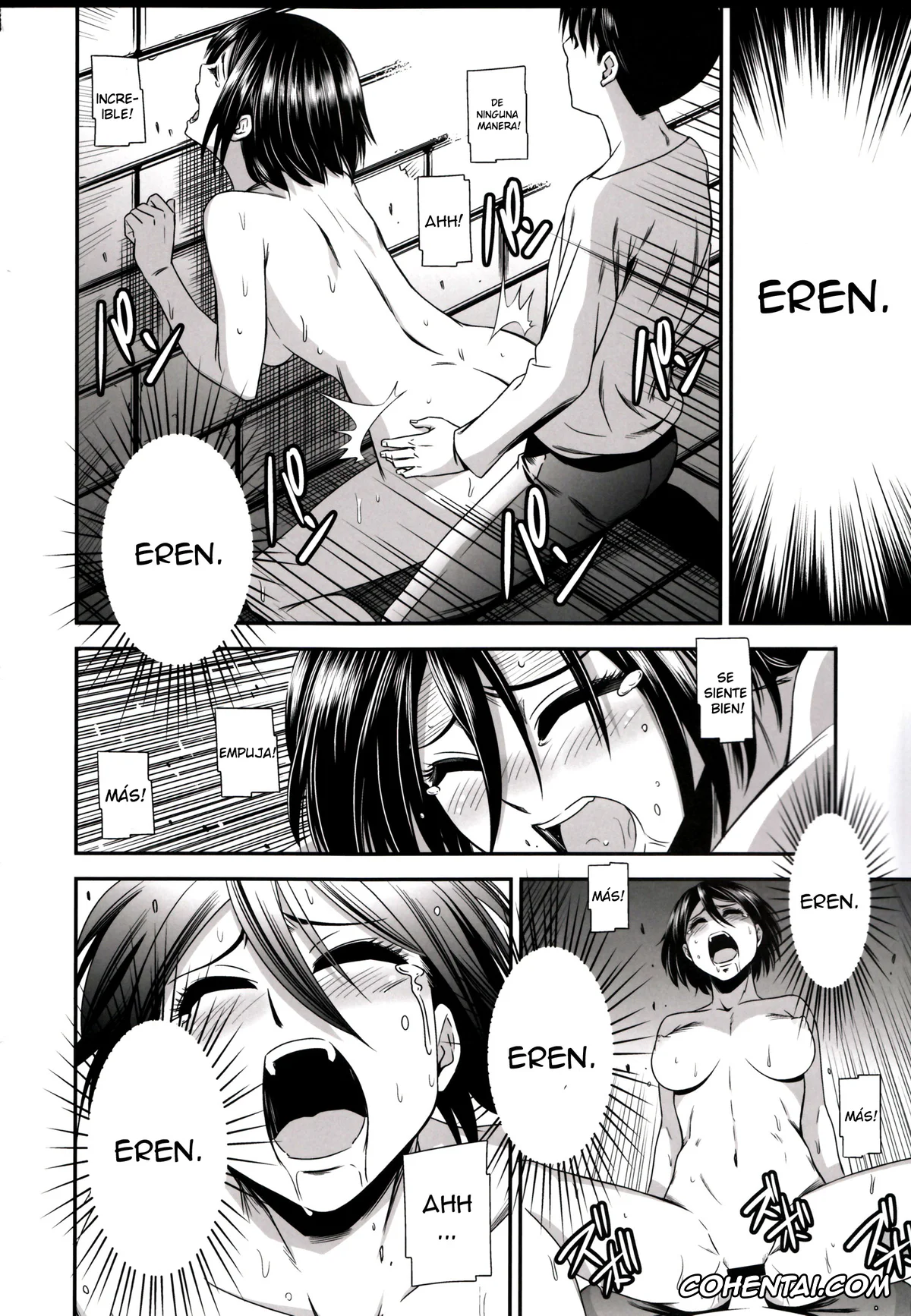 Shingeki No Kyojin | Attack On Titan hentai, Levi Ackerman hentai, Mikasa Ackerman hentai, Gekishin Ni (Shingeki no Kyojin), pagina 30