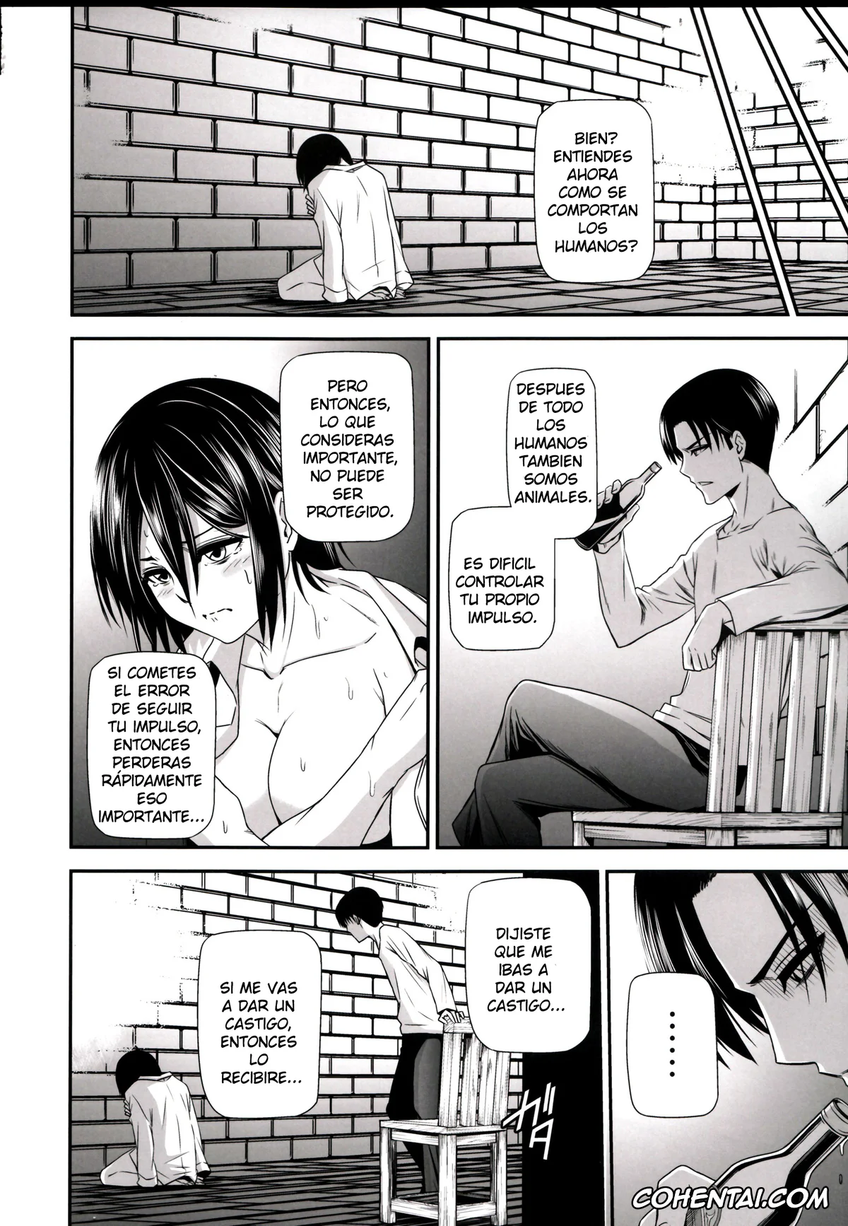 Shingeki No Kyojin | Attack On Titan porno, Levi Ackerman porno, Mikasa Ackerman porno, Gekishin Ni (Shingeki no Kyojin), pagina 32