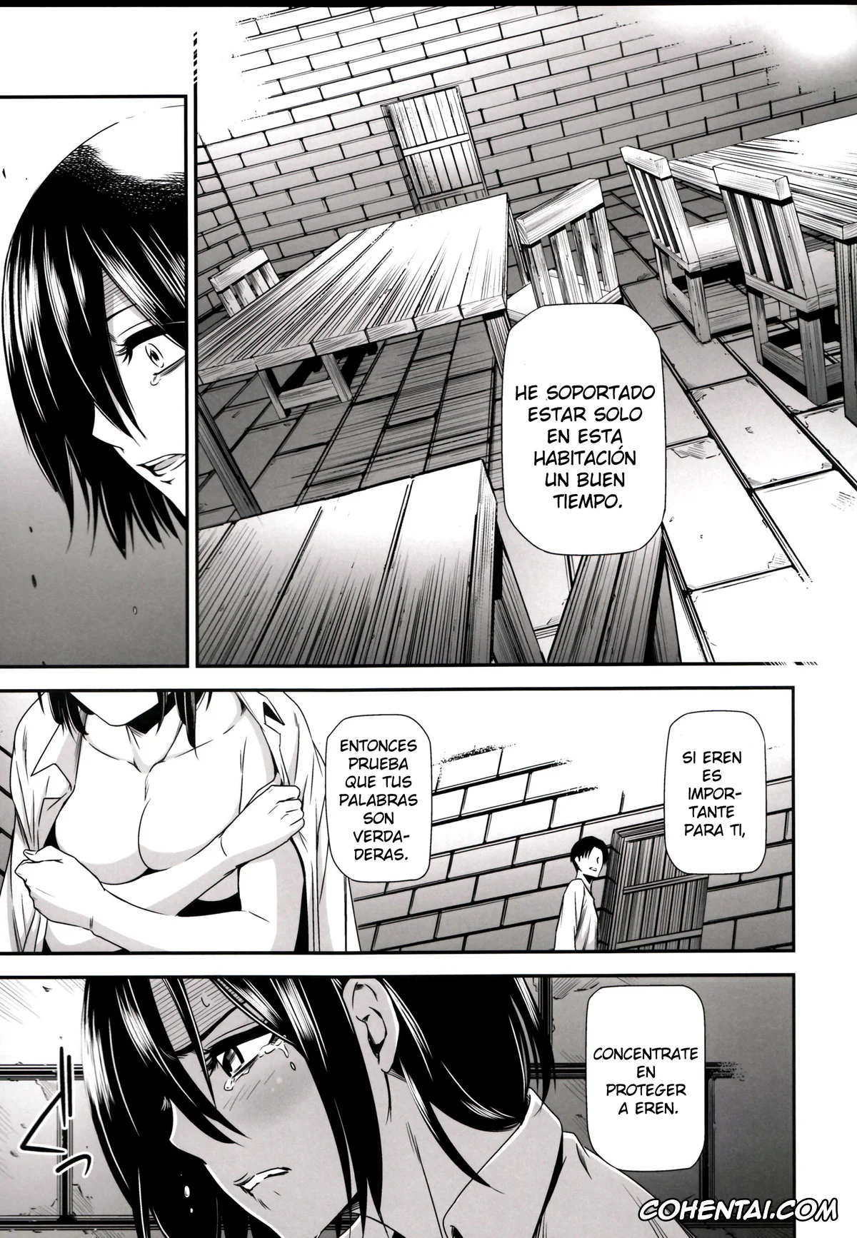 Shingeki No Kyojin | Attack On Titan hentai, Levi Ackerman hentai, Mikasa Ackerman hentai, Gekishin Ni (Shingeki no Kyojin), pagina 33