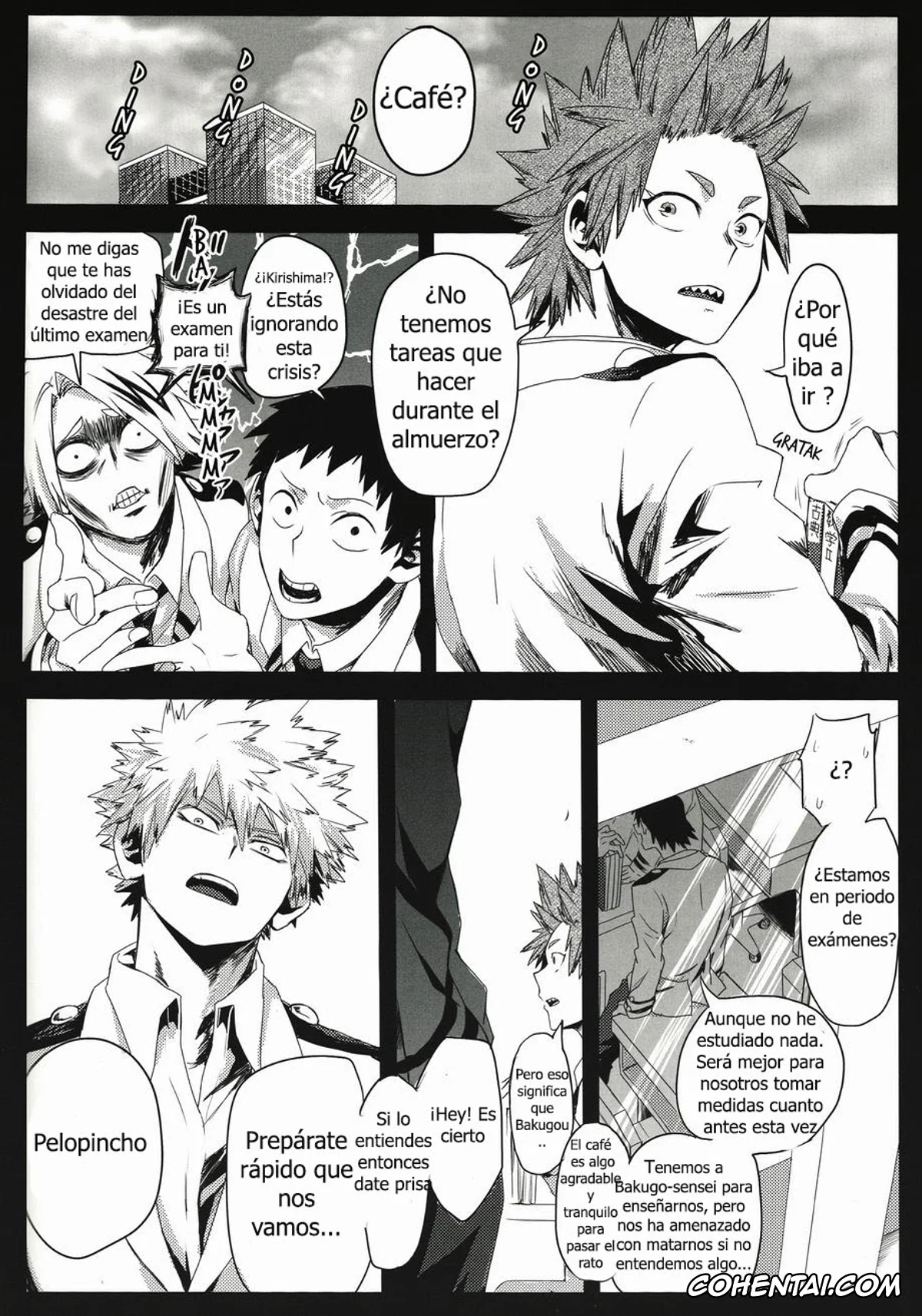 My Hero Academia | Boku No Hero Academia xxx, Eijirou Kirishima xxx, Katsuki Bakugou xxx, Affogato (Boku no Hero Academia), pagina 7