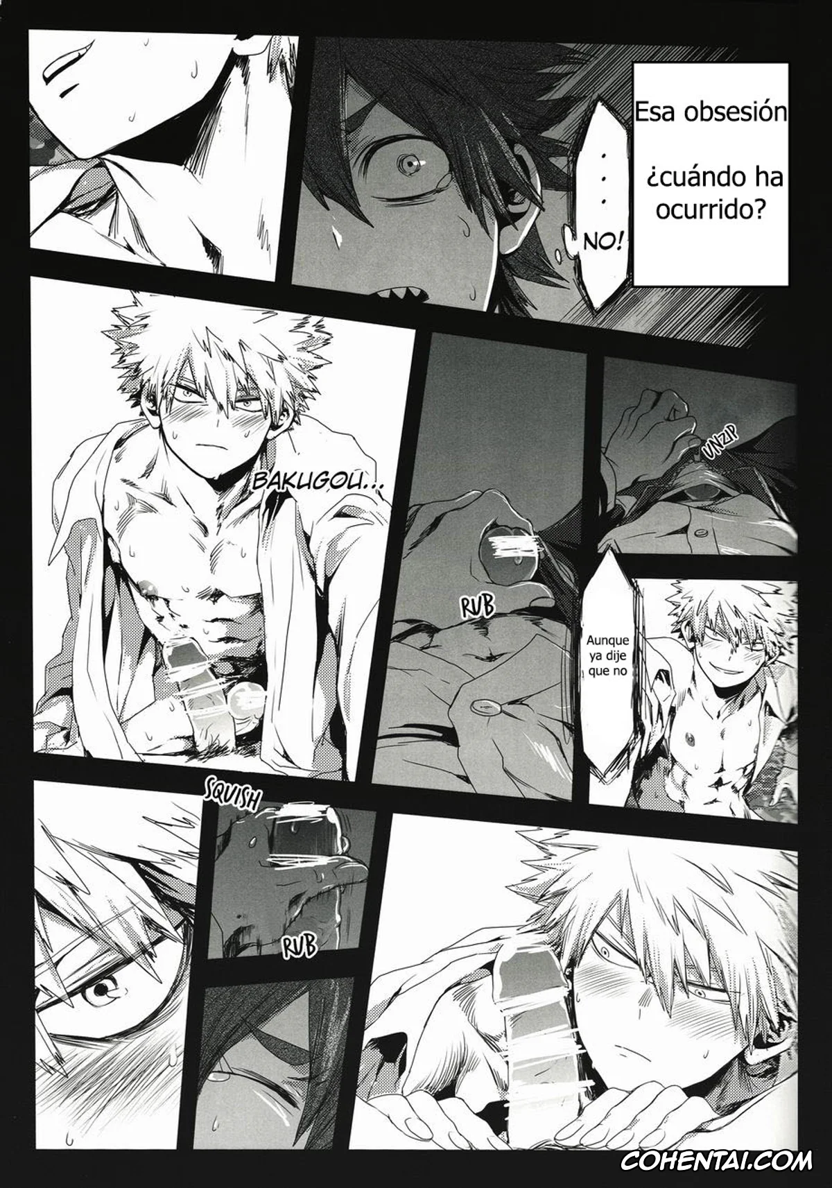 My Hero Academia | Boku No Hero Academia hentai, Eijirou Kirishima hentai, Katsuki Bakugou hentai, Affogato (Boku no Hero Academia), pagina 12