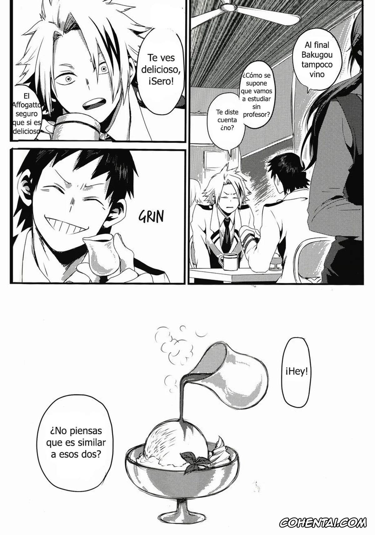 My Hero Academia | Boku No Hero Academia hentai, Eijirou Kirishima hentai, Katsuki Bakugou hentai, Affogato (Boku no Hero Academia), pagina 33