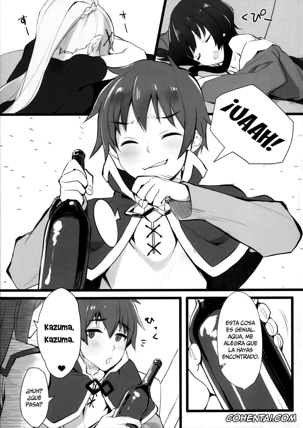 Kono Subarashii Sekai ni Syukufuku o! porno, Aqua porno, Kazuma Satou porno, Hyaku Percent Osake No Sei (Kono Subarashii Sekai ni Syukufuku o!), pagina 5