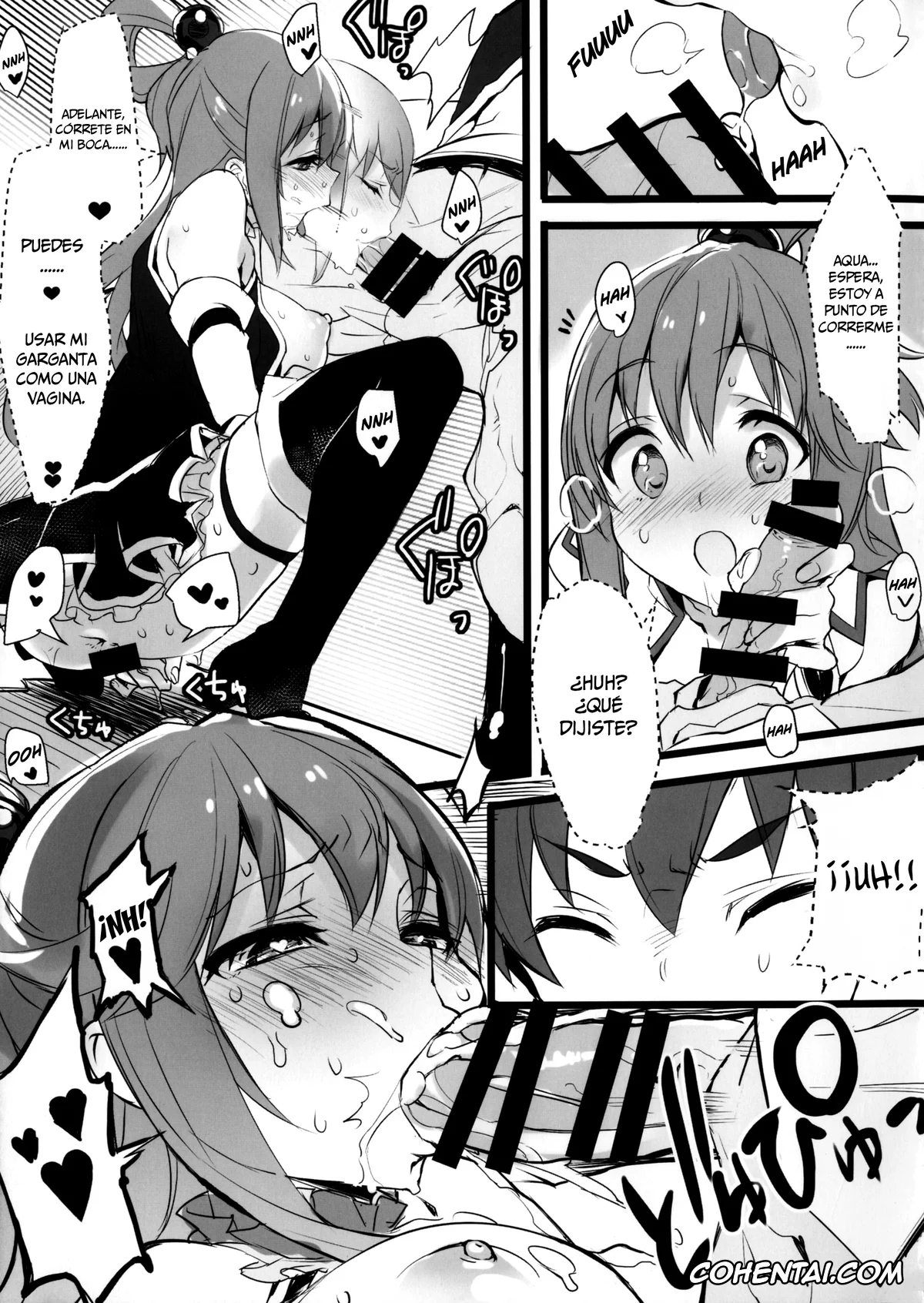 Kono Subarashii Sekai ni Syukufuku o! hentai, Aqua hentai, Kazuma Satou hentai, Hyaku Percent Osake No Sei (Kono Subarashii Sekai ni Syukufuku o!), pagina 9