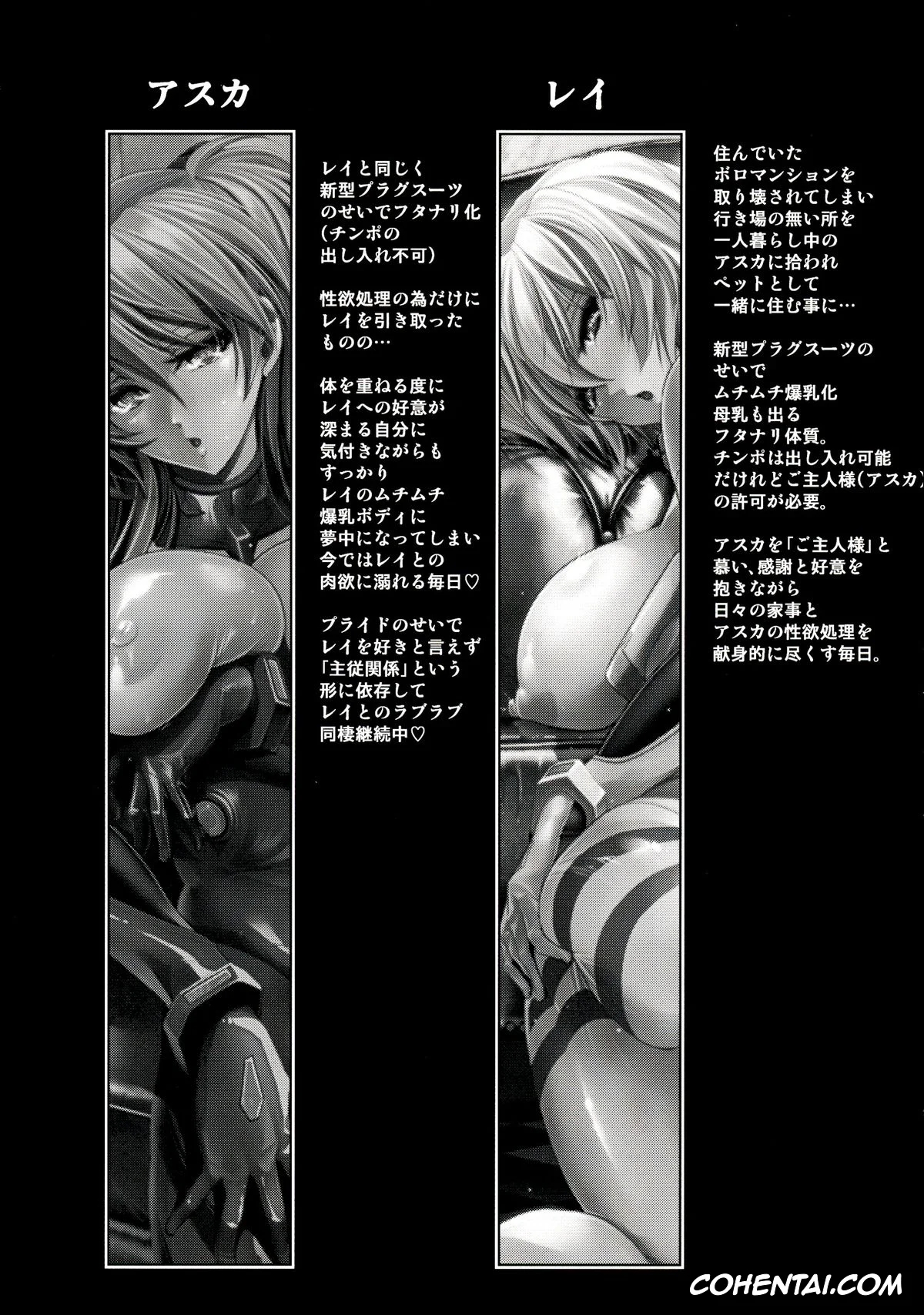 Neon Genesis Evangelion xxx, Asuka Langley Soryu xxx, Rei Ayanami xxx, Wokurimono (Neon Genesis Evangelion), pagina 4