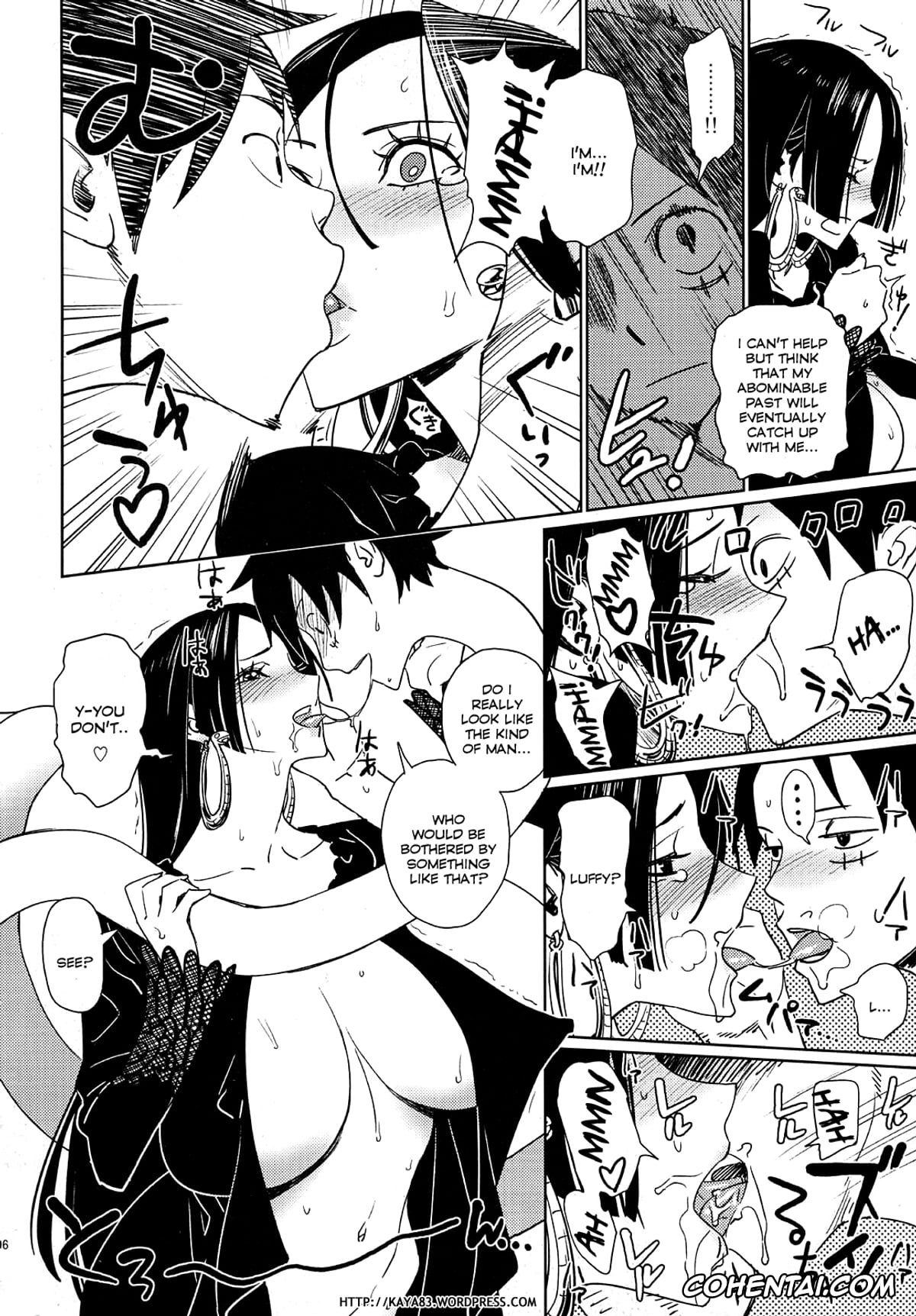 One Piece porno, Boa Hancock porno, Monkey D. Luffy porno, Abura Shoukami Tsukane No.04 Hatsukoi Jotei (One Piece), pagina 5