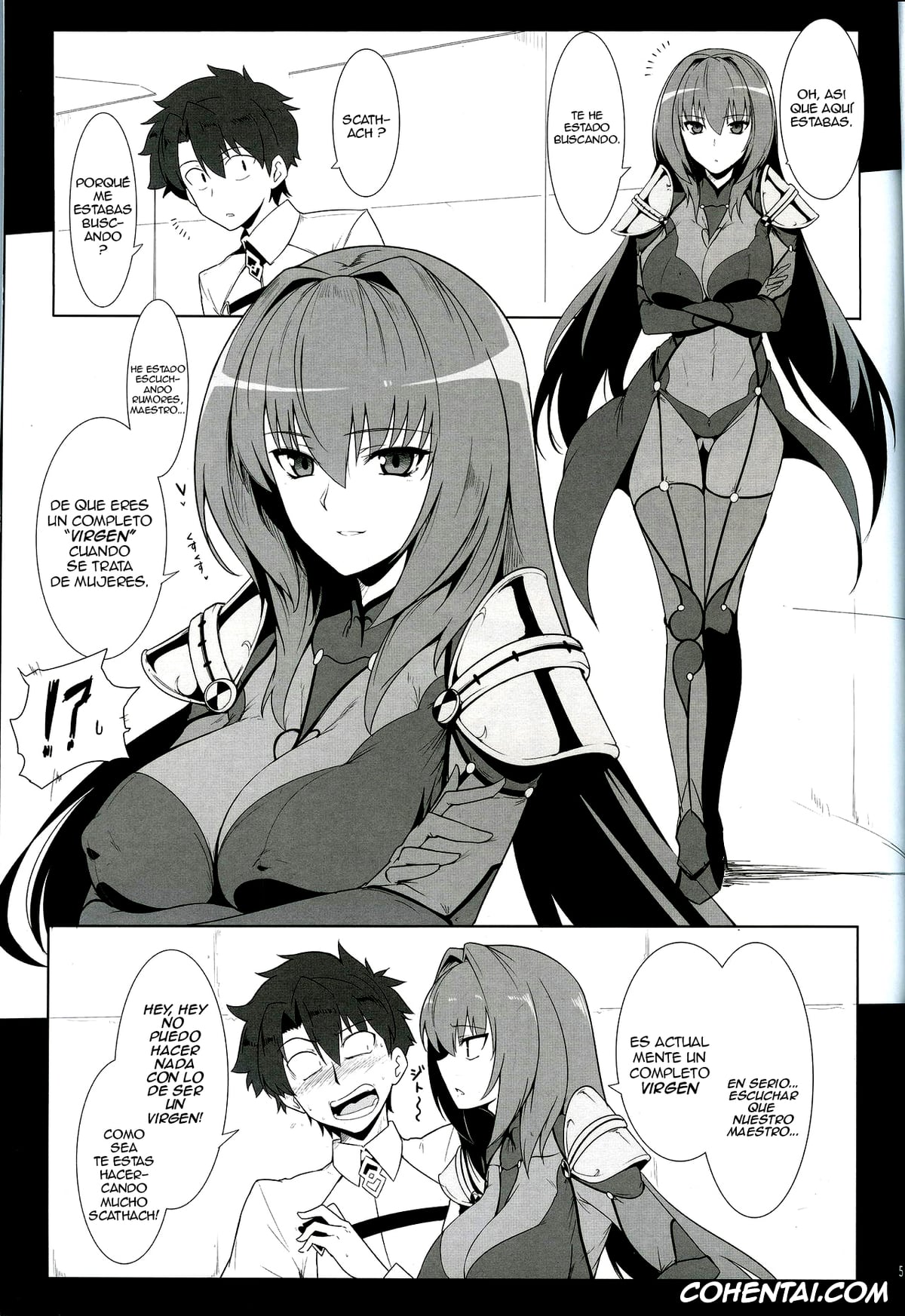 Fate/Grand Order xxx, Gudao | Ritsuka Fujimaru xxx, Scathach xxx, AH! MY MISTRESS! (Fate/Grand Order), pagina 4
