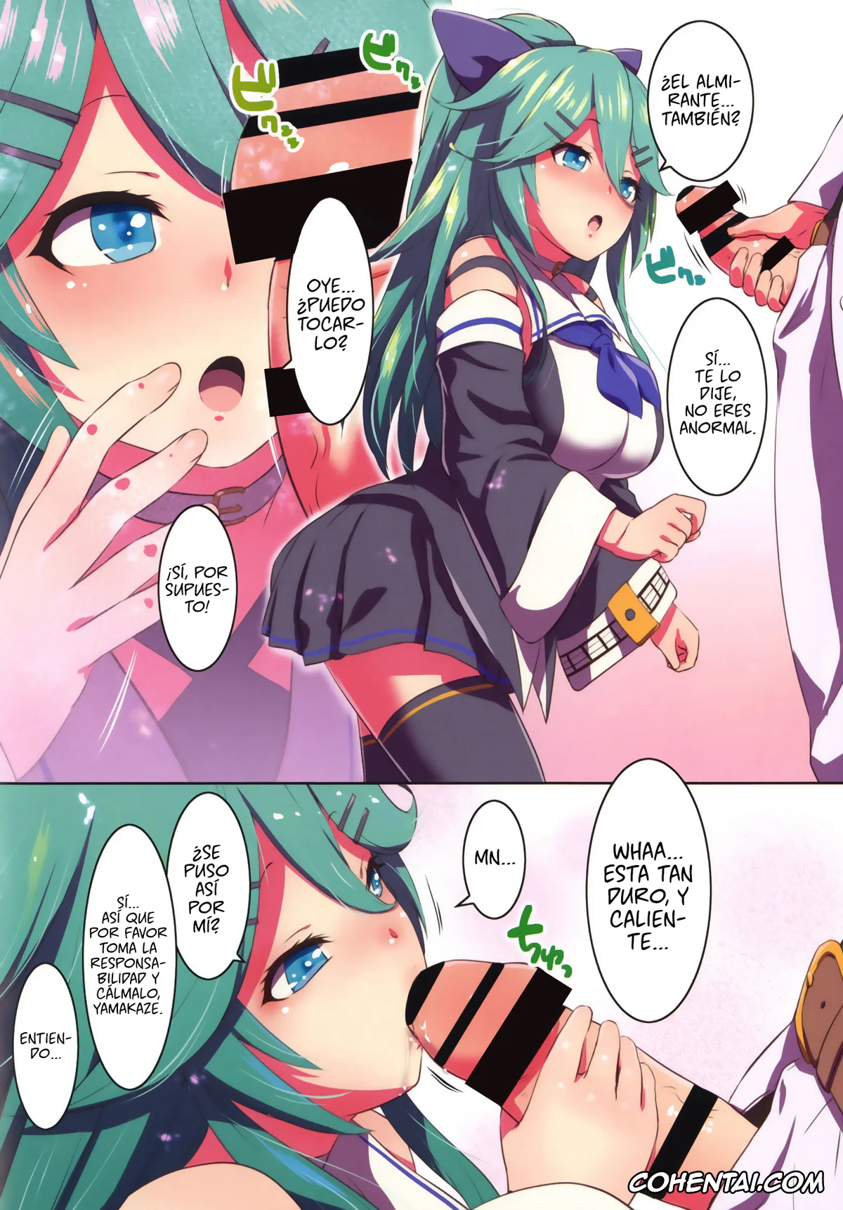 Kantai Collection -KanColle- hentai, Teitoku hentai, Yamakaze hentai, Yamakaze ni Kamaitai! (Kantai Collection -KanColle-), pagina 6