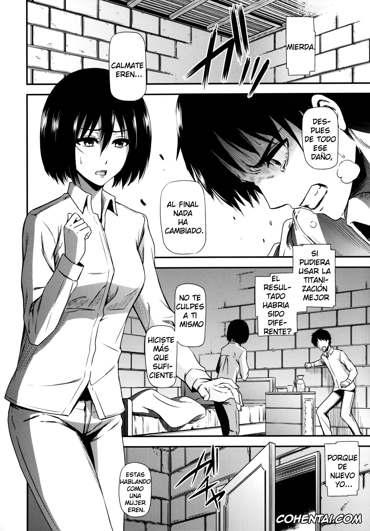 Shingeki No Kyojin | Attack On Titan porno, Levi Ackerman porno, Mikasa Ackerman porno, Gekishin San (Shingeki no Kyojin), pagina 5