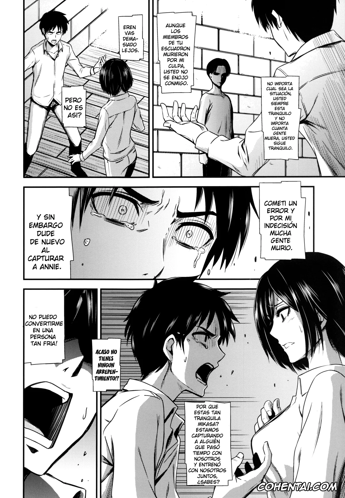 Shingeki No Kyojin | Attack On Titan xxx, Levi Ackerman xxx, Mikasa Ackerman xxx, Gekishin San (Shingeki no Kyojin), pagina 7