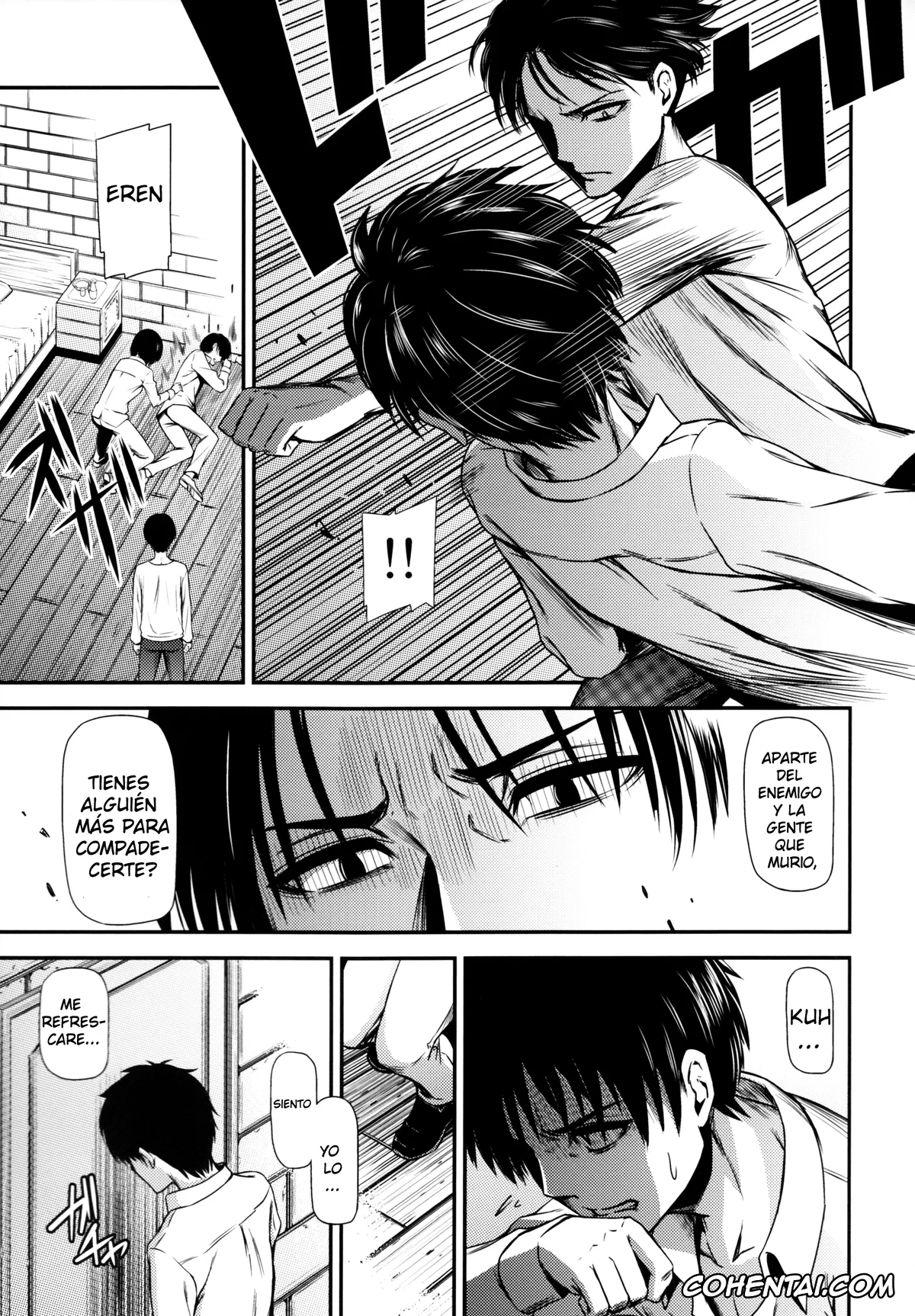 Shingeki No Kyojin | Attack On Titan porno, Levi Ackerman porno, Mikasa Ackerman porno, Gekishin San (Shingeki no Kyojin), pagina 8