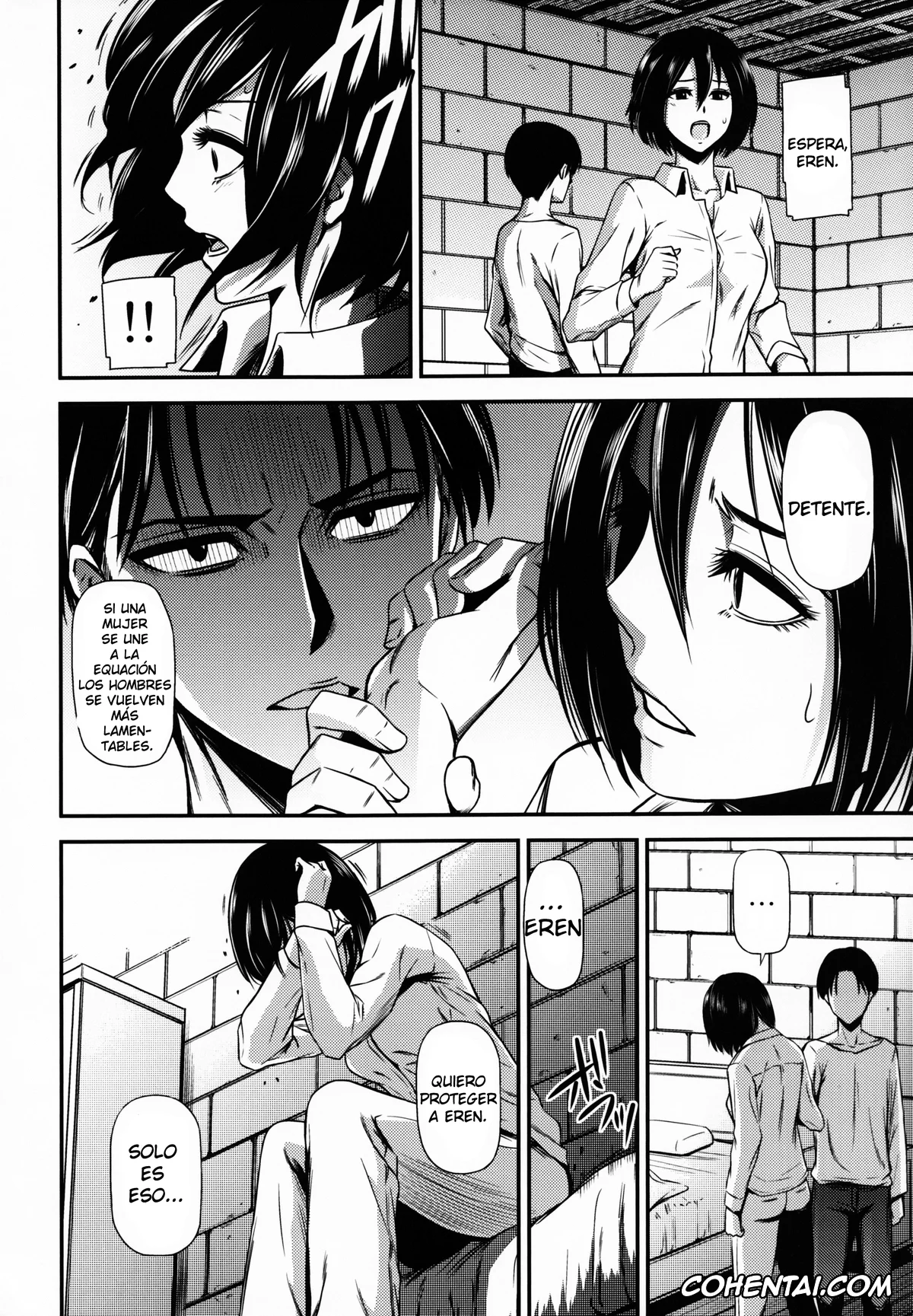 Shingeki No Kyojin | Attack On Titan hentai, Levi Ackerman hentai, Mikasa Ackerman hentai, Gekishin San (Shingeki no Kyojin), pagina 9