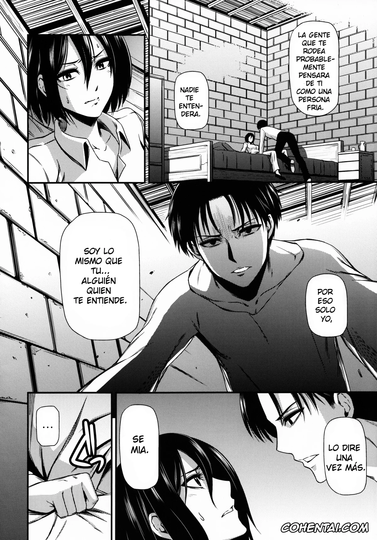 Shingeki No Kyojin | Attack On Titan porno, Levi Ackerman porno, Mikasa Ackerman porno, Gekishin San (Shingeki no Kyojin), pagina 11
