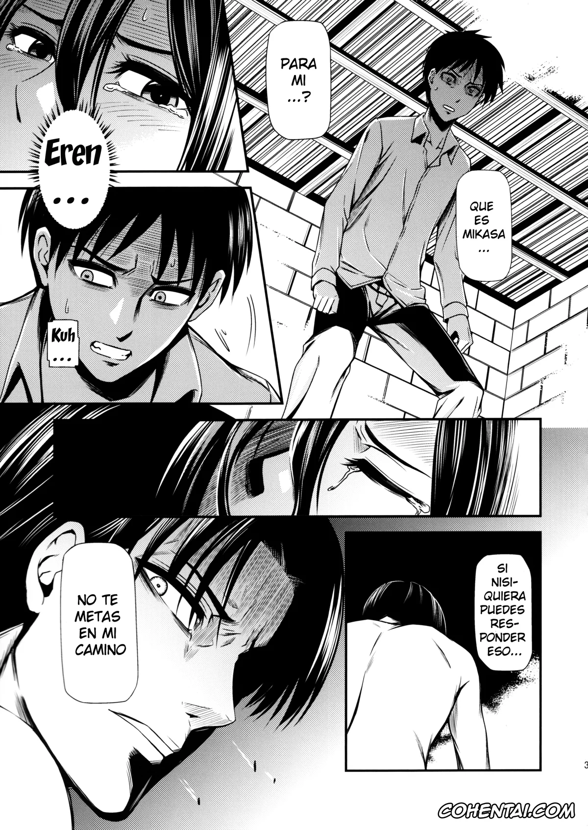 Shingeki No Kyojin | Attack On Titan hentai, Levi Ackerman hentai, Mikasa Ackerman hentai, Gekishin San (Shingeki no Kyojin), pagina 36