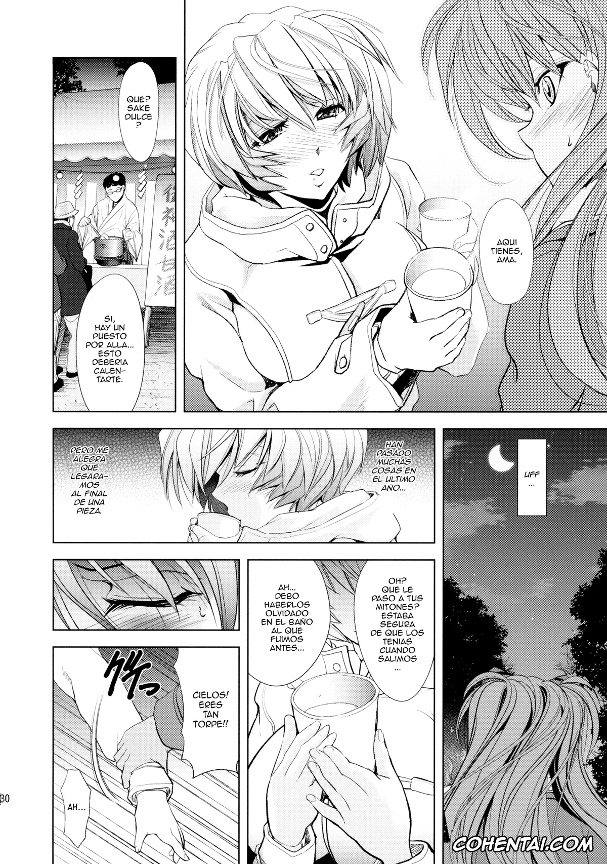 Neon Genesis Evangelion hentai, Asuka Langley Soryu hentai, Mari Illustrious Makinami hentai, Rei Ayanami hentai, Oomisoka (Neon Genesis Evangelion), pagina 30