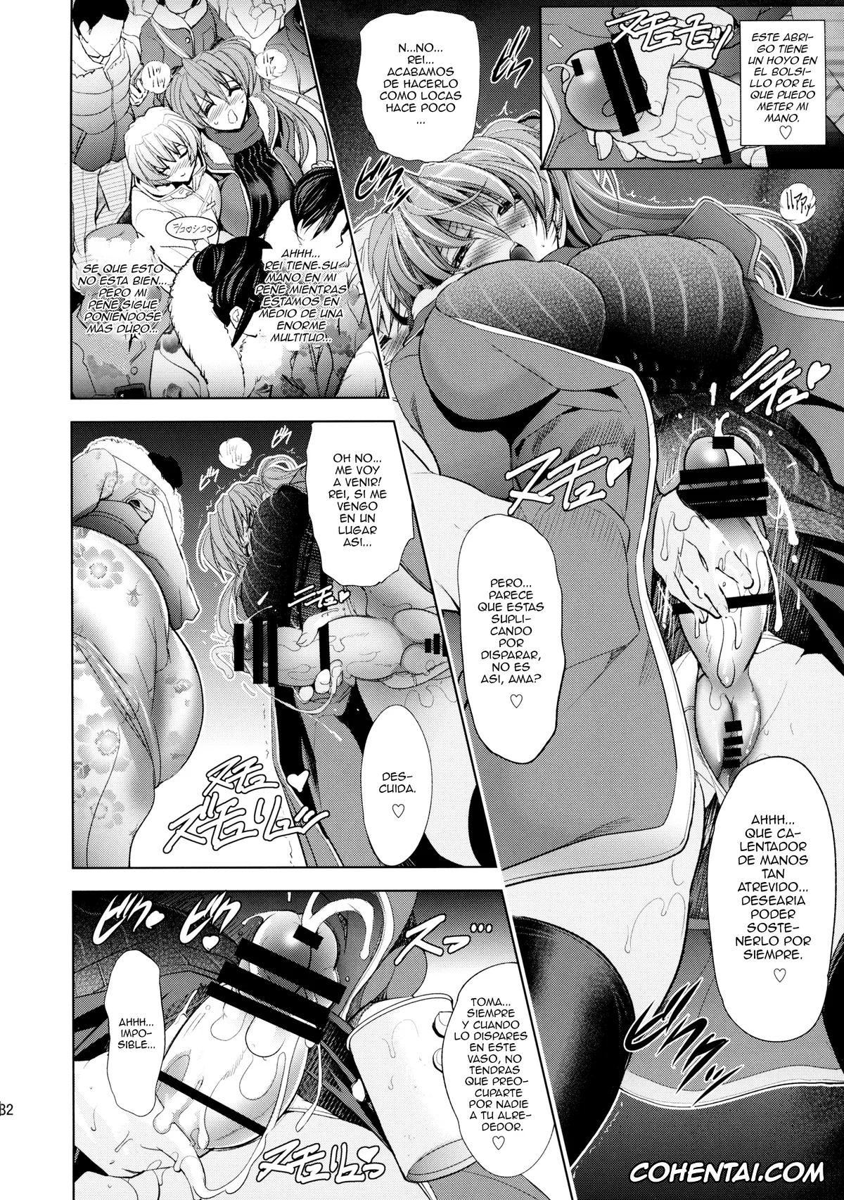 Neon Genesis Evangelion porno, Asuka Langley Soryu porno, Mari Illustrious Makinami porno, Rei Ayanami porno, Oomisoka (Neon Genesis Evangelion), pagina 32