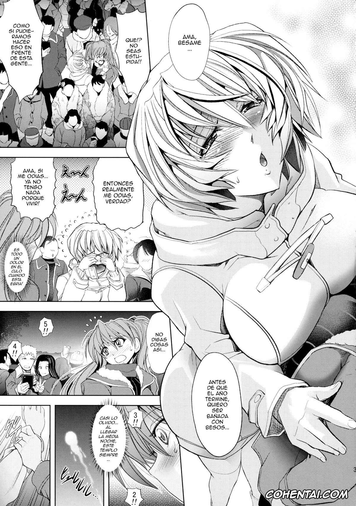 Neon Genesis Evangelion porno, Asuka Langley Soryu porno, Mari Illustrious Makinami porno, Rei Ayanami porno, Oomisoka (Neon Genesis Evangelion), pagina 35