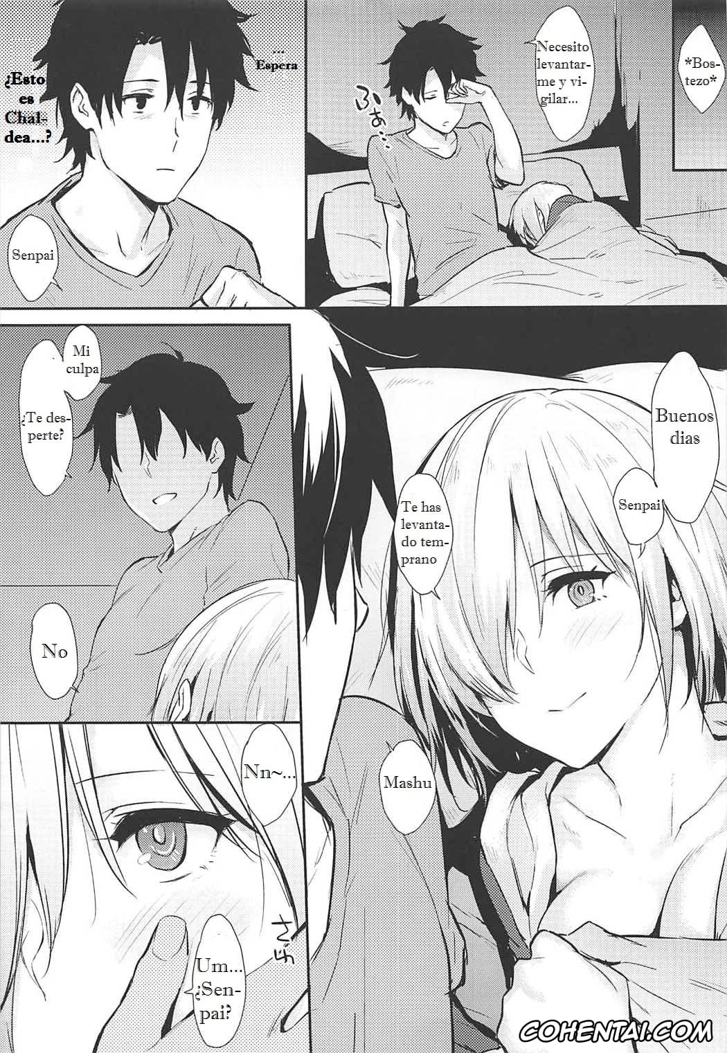 Fate/Grand Order hentai, Gudao | Ritsuka Fujimaru hentai, Shielder | Mash Kyrielight hentai, Mash-ppoi no! (Fate/Grand Order), pagina 3