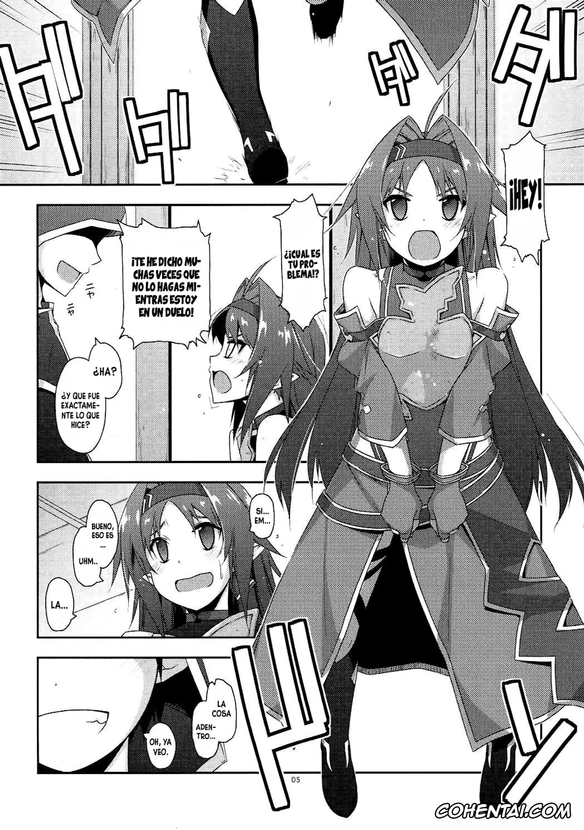 Sword Art Online xxx, Yuuki Konno xxx, Yuuki Ijiri (Sword Art Online), pagina 4