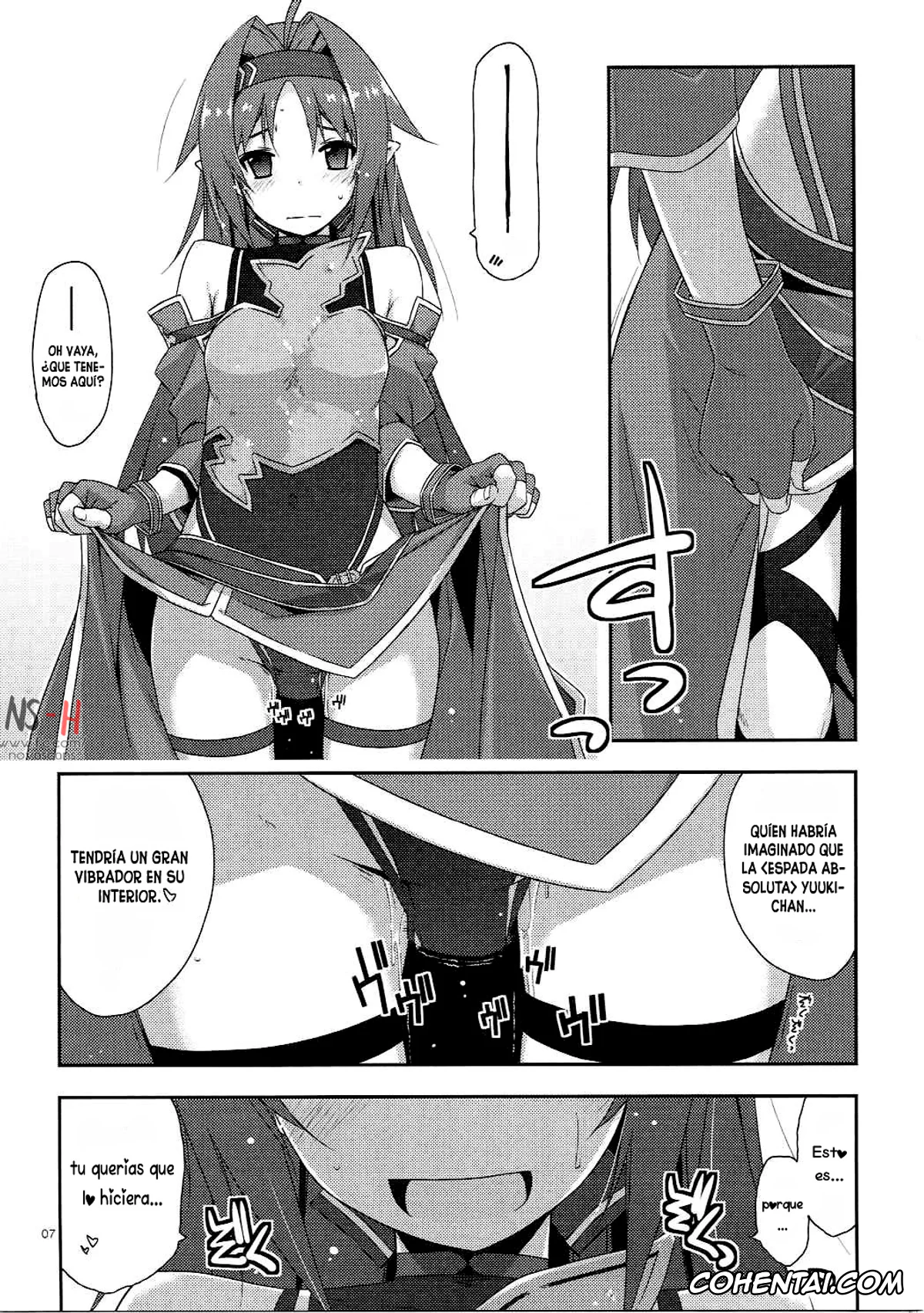 Sword Art Online hentai, Yuuki Konno hentai, Yuuki Ijiri (Sword Art Online), pagina 6