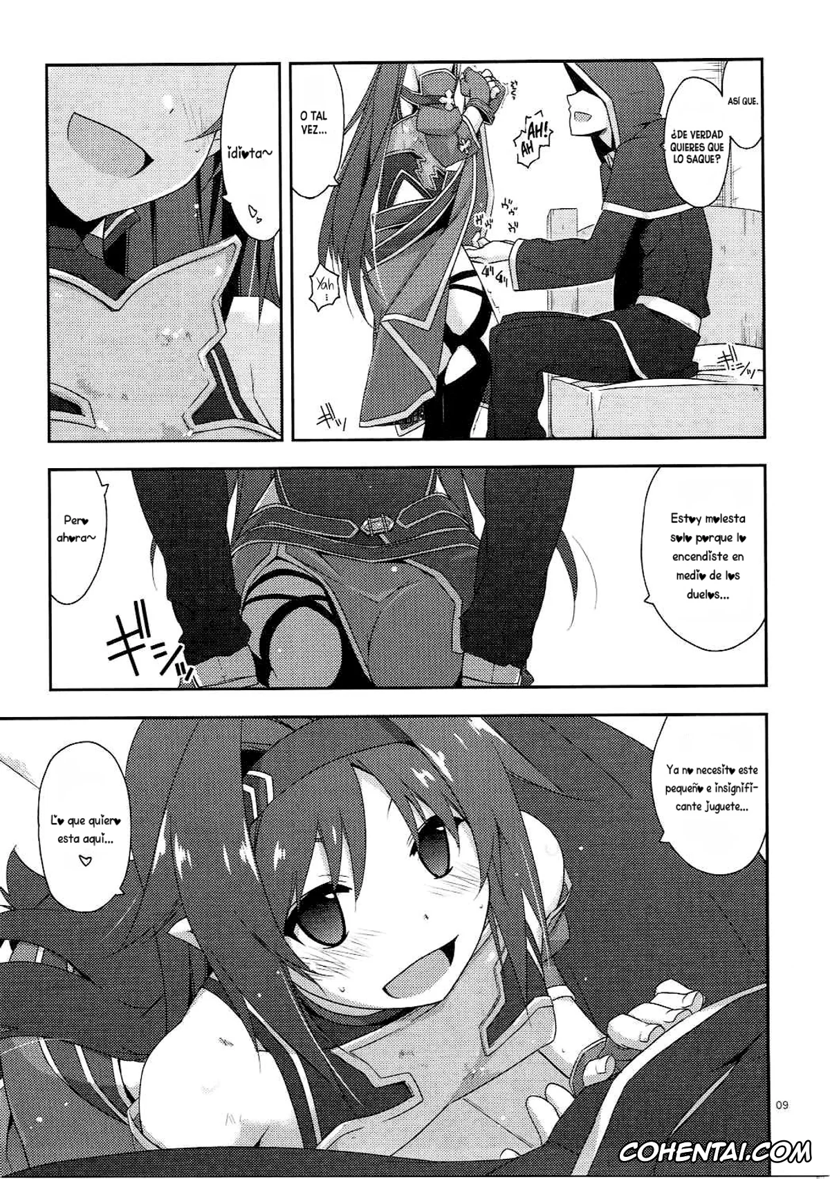 Sword Art Online porno, Yuuki Konno porno, Yuuki Ijiri (Sword Art Online), pagina 8