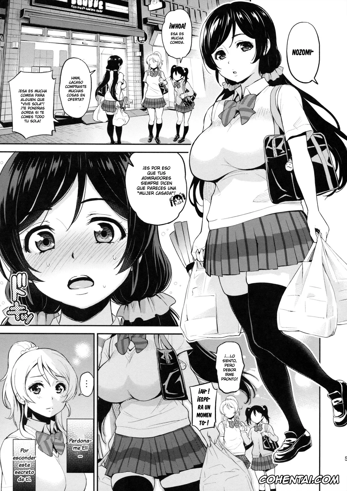Love Live! xxx, Nozomi Tojo xxx, Nontan Shinkon Seikatsu (Love Live!), pagina 4