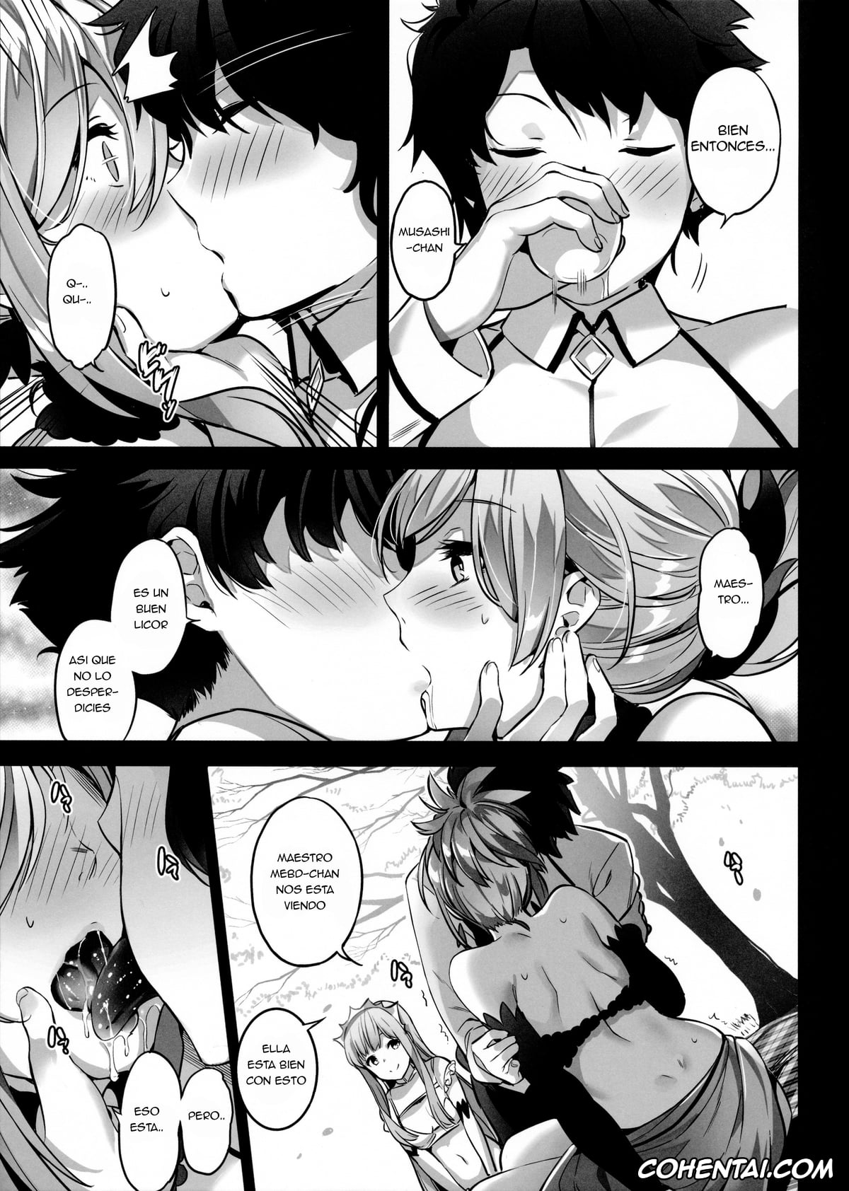 Fate/Grand Order hentai, Gudao | Ritsuka Fujimaru hentai, Medb hentai, Musashi Miyamoto hentai, moon phase material (Fate/Grand Order), pagina 6