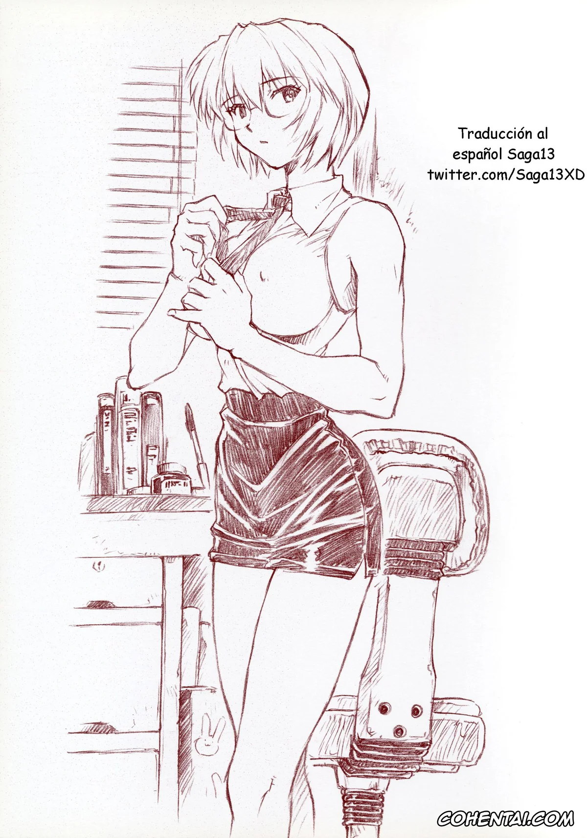 Neon Genesis Evangelion xxx, Rei Ayanami xxx, Ayanami 1 Gakuseihen (Neon Genesis Evangelion), pagina 22