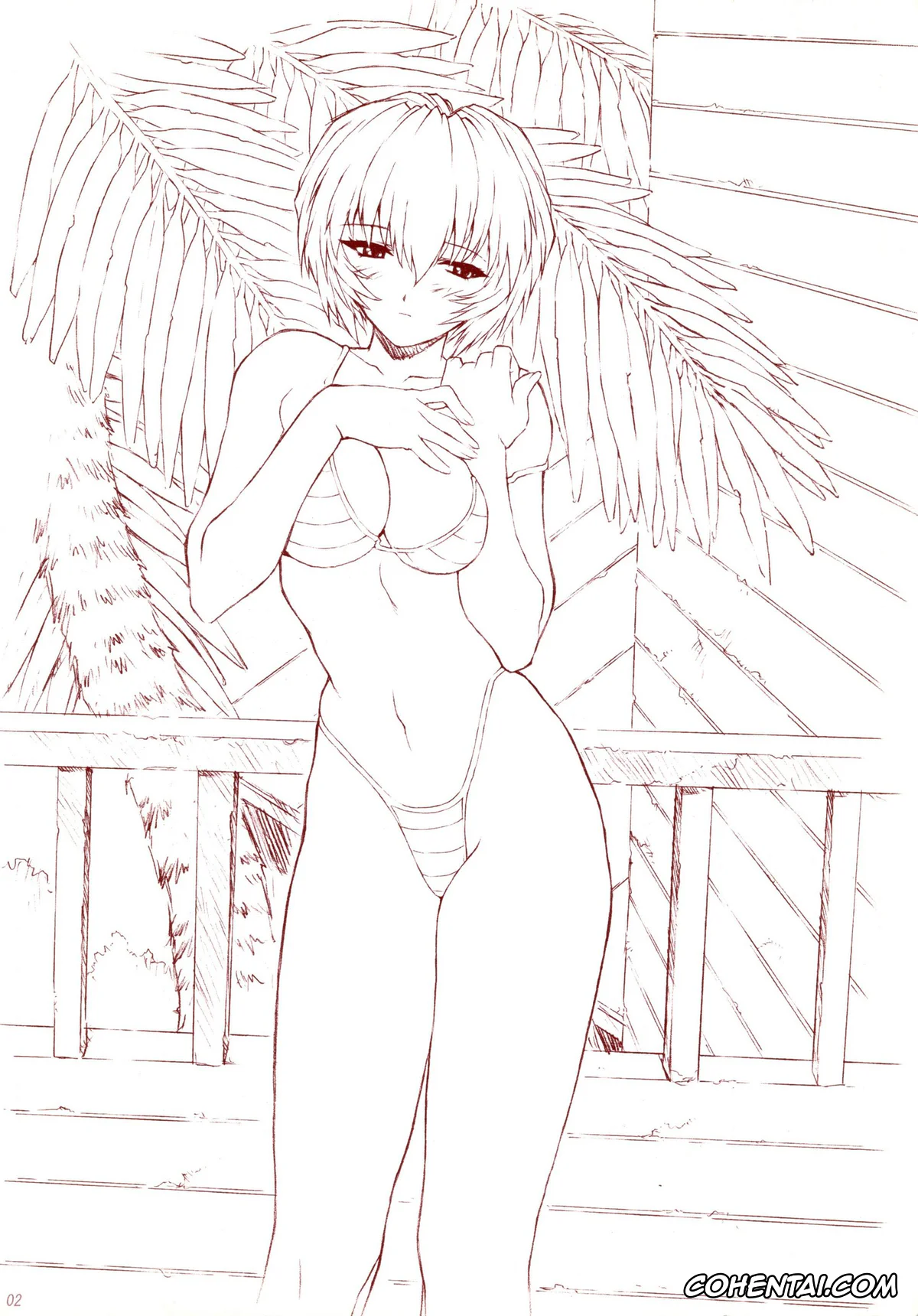 Neon Genesis Evangelion porno, Rei Ayanami porno, Ayanami 3 Sensei Hen | Ayanami 3 Teacher Edition (Neon Genesis Evangelion), pagina 2