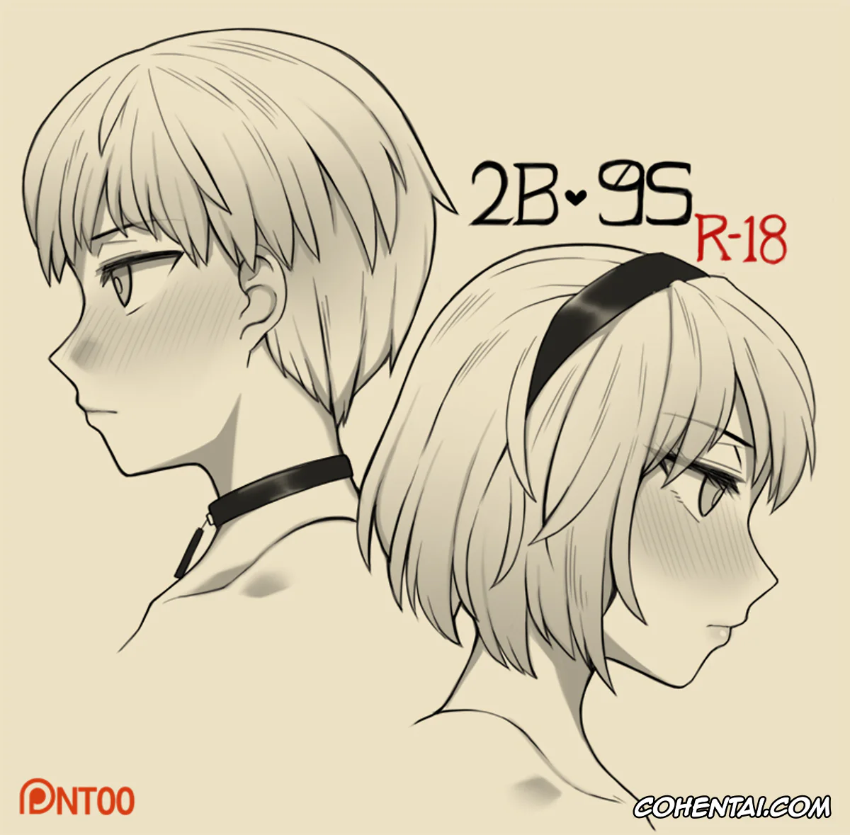 NieR:Automata hentai, Nier Automata hentai, 2B hentai, 9S hentai, 2B 9S (Nier:Automata), pagina 6