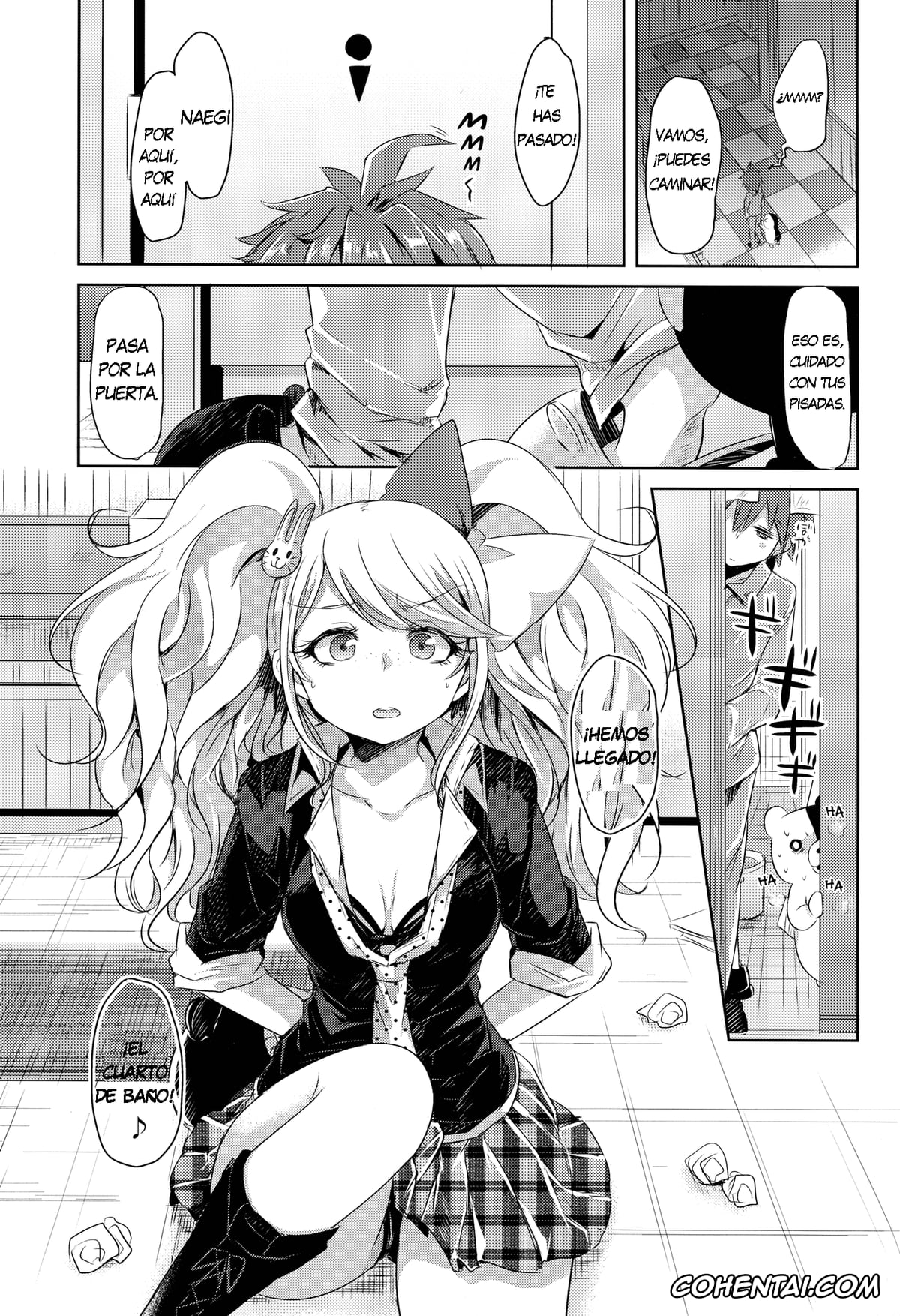 Danganronpa xxx, Doki Doki Literature Club xxx, Junko Enoshima xxx, Makoto Naegi xxx, Mukuro Ikusaba xxx, Sweet Sweet Lost Memory (Danganronpa), pagina 4